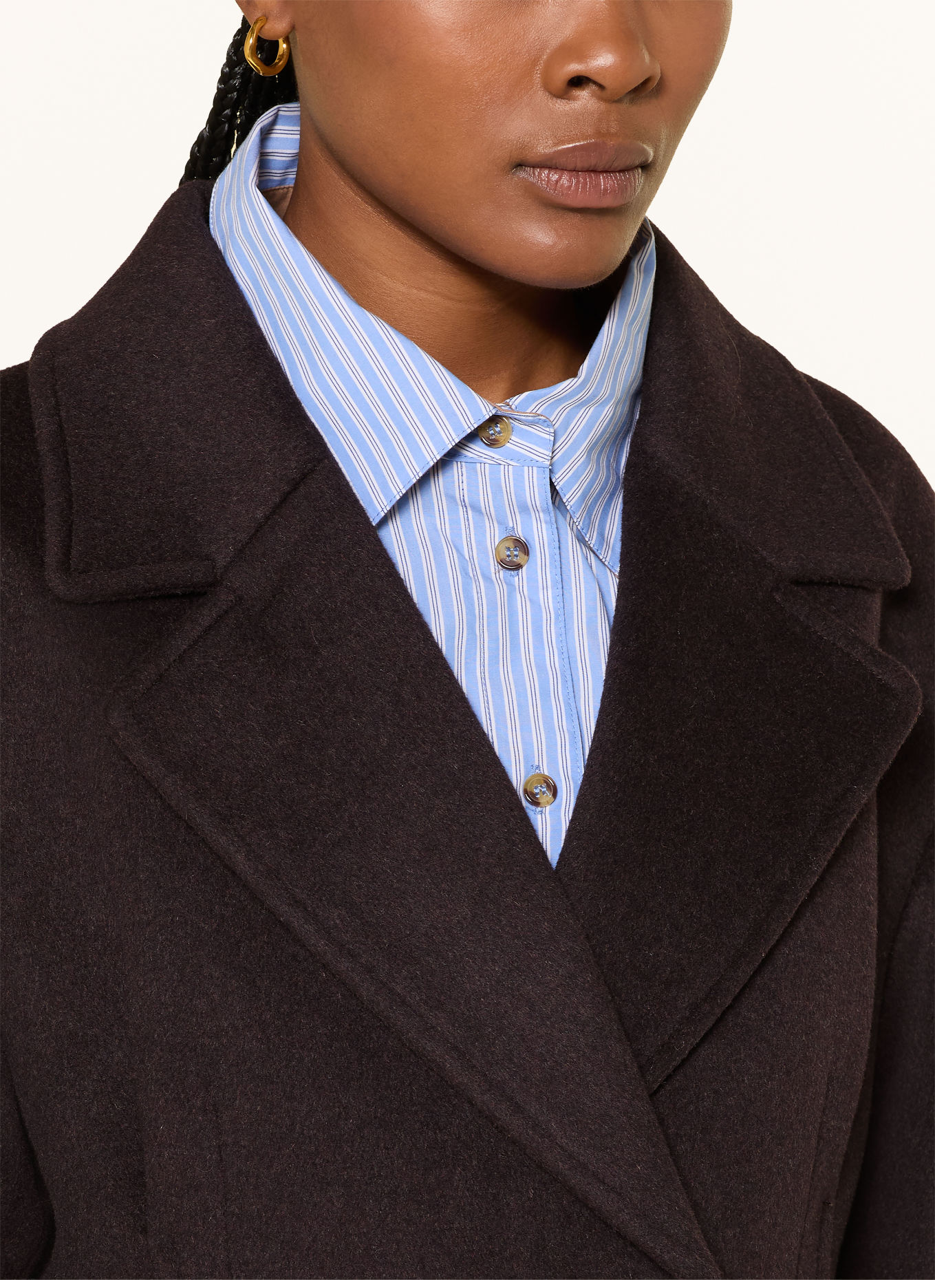 BAUM UND PFERDGARTEN BENINA Blazer Coat: DARK GRAY