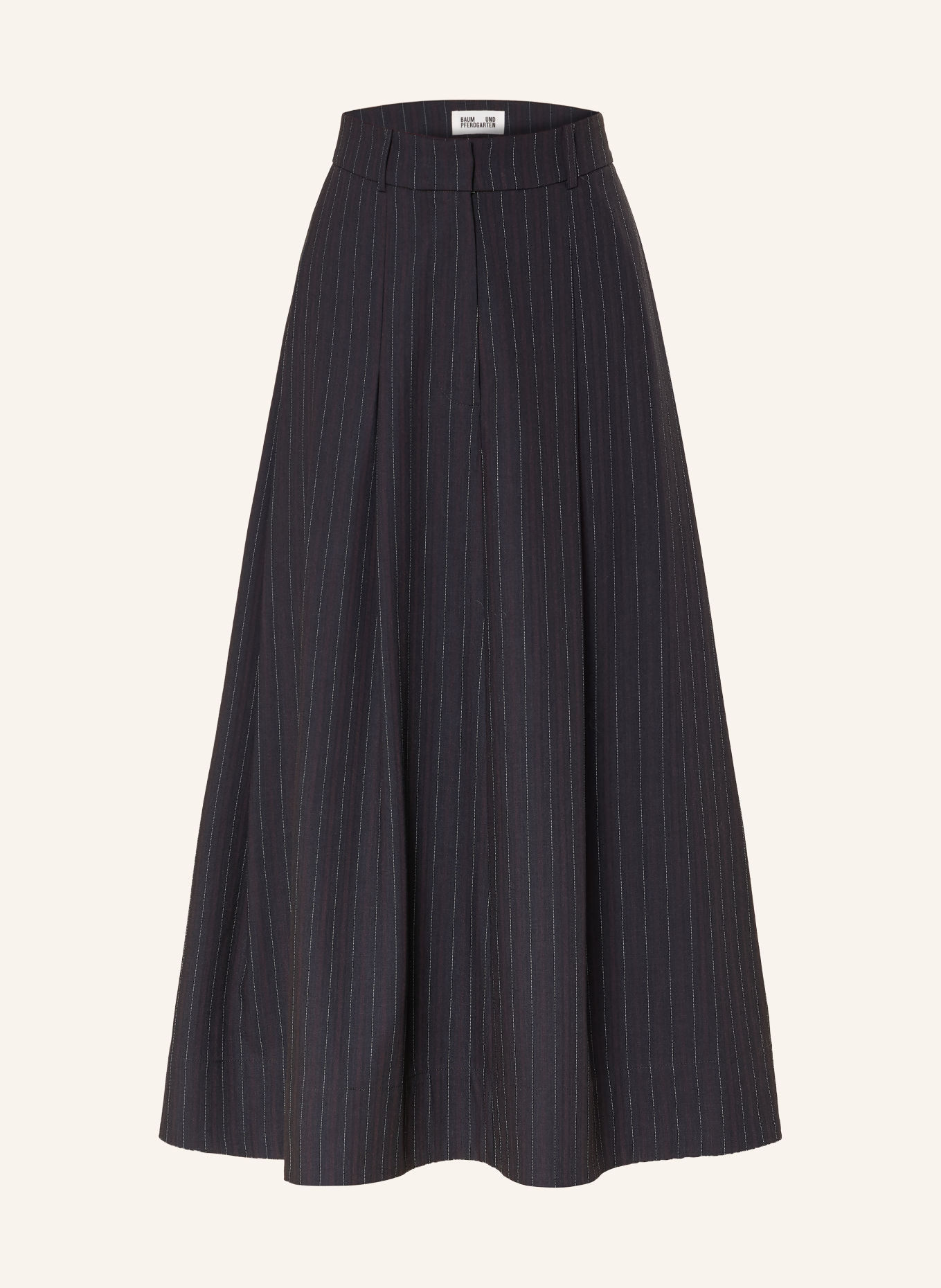 BAUM UND PFERDGARTEN SABRINNA Skirt: DARK BLUE / RED / WHITE