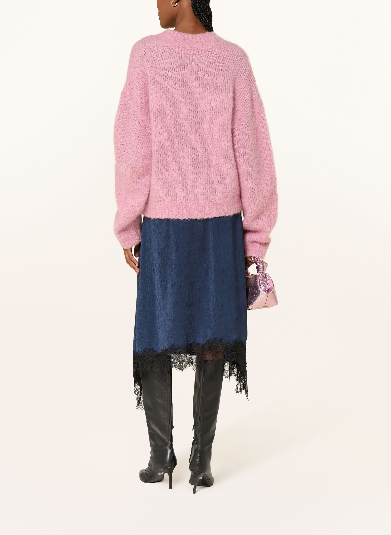 BAUM UND PFERDGARTEN Pullover CANICE mit Alpaka: ROSA