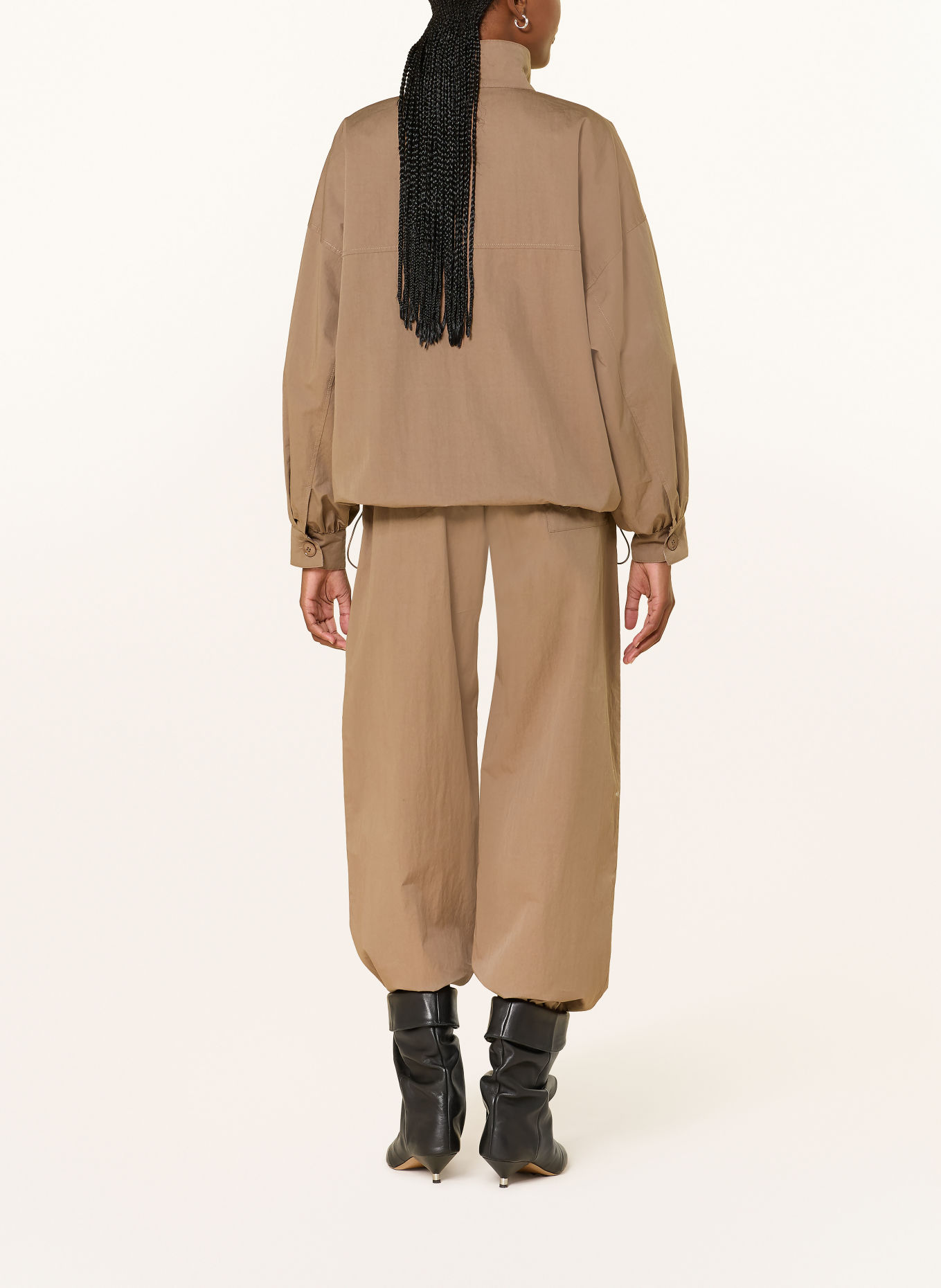 BAUM UND PFERDGARTEN Blouson BATINA: TAUPE / CREME / LILA