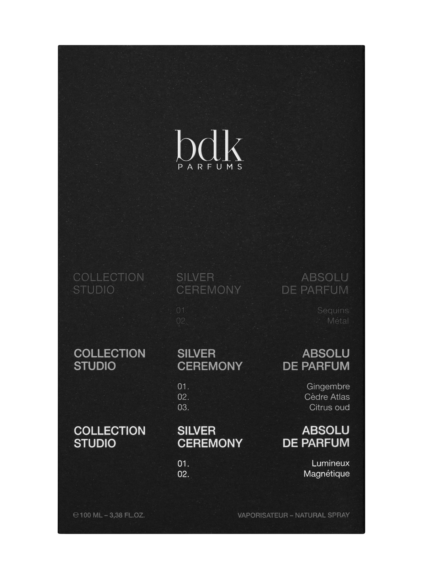 bdk Parfums SILVER CEREMONY