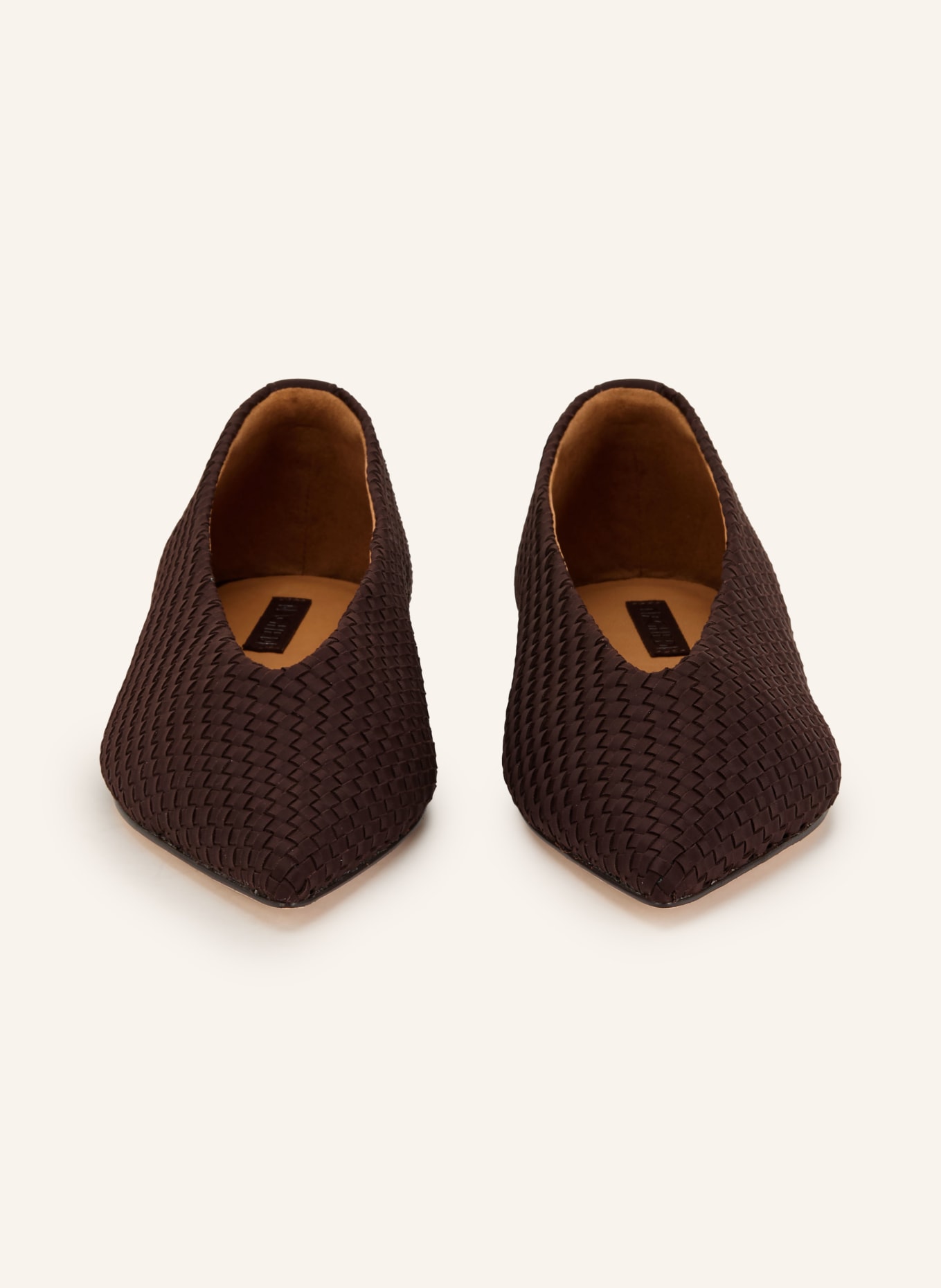 Naghedi Ballerines STRADA: MARRON FONCÉ