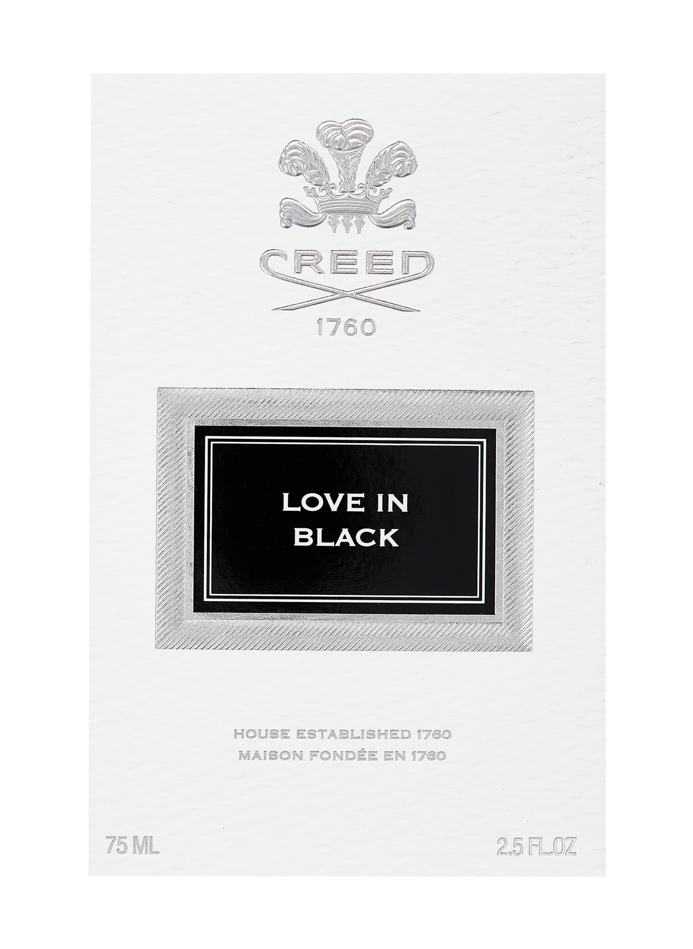 CREED LOVE IN BLACK
