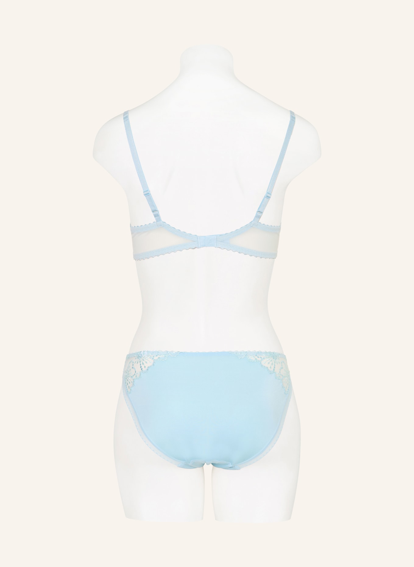 MARIE JO Slip JANE mit Schmuckperlen: HELLBLAU