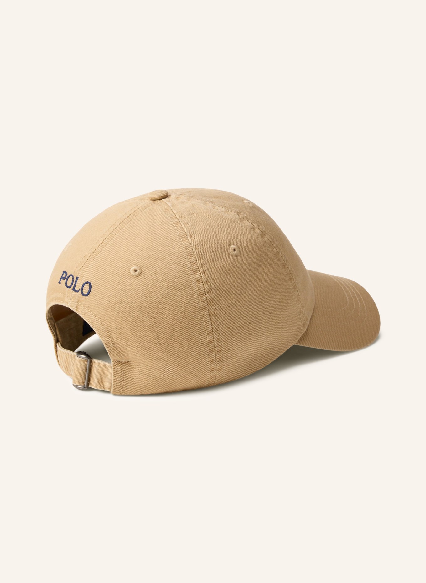 POLO RALPH LAUREN Cap: BEIGE / DARK GRAY