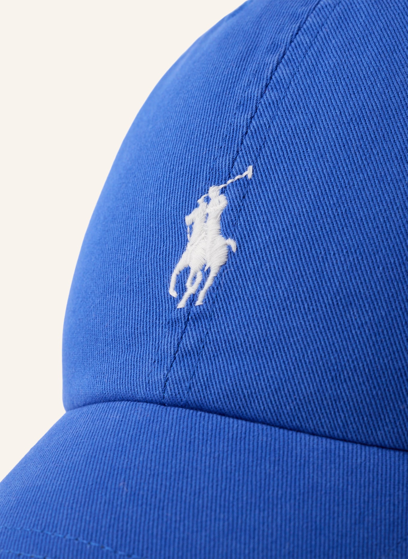 POLO RALPH LAUREN Cap: BLUE / WHITE