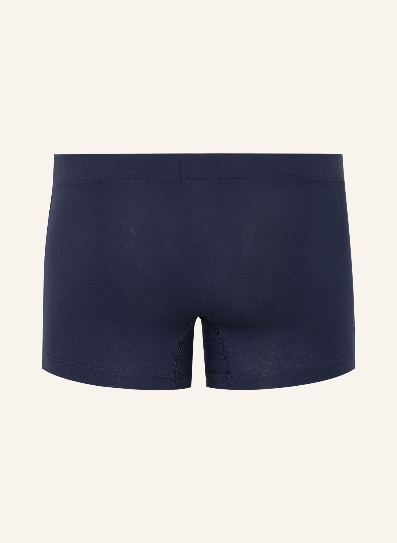 HANRO 2er-Pack Boxershorts COTTON ESSENTIALS: DUNKELBLAU