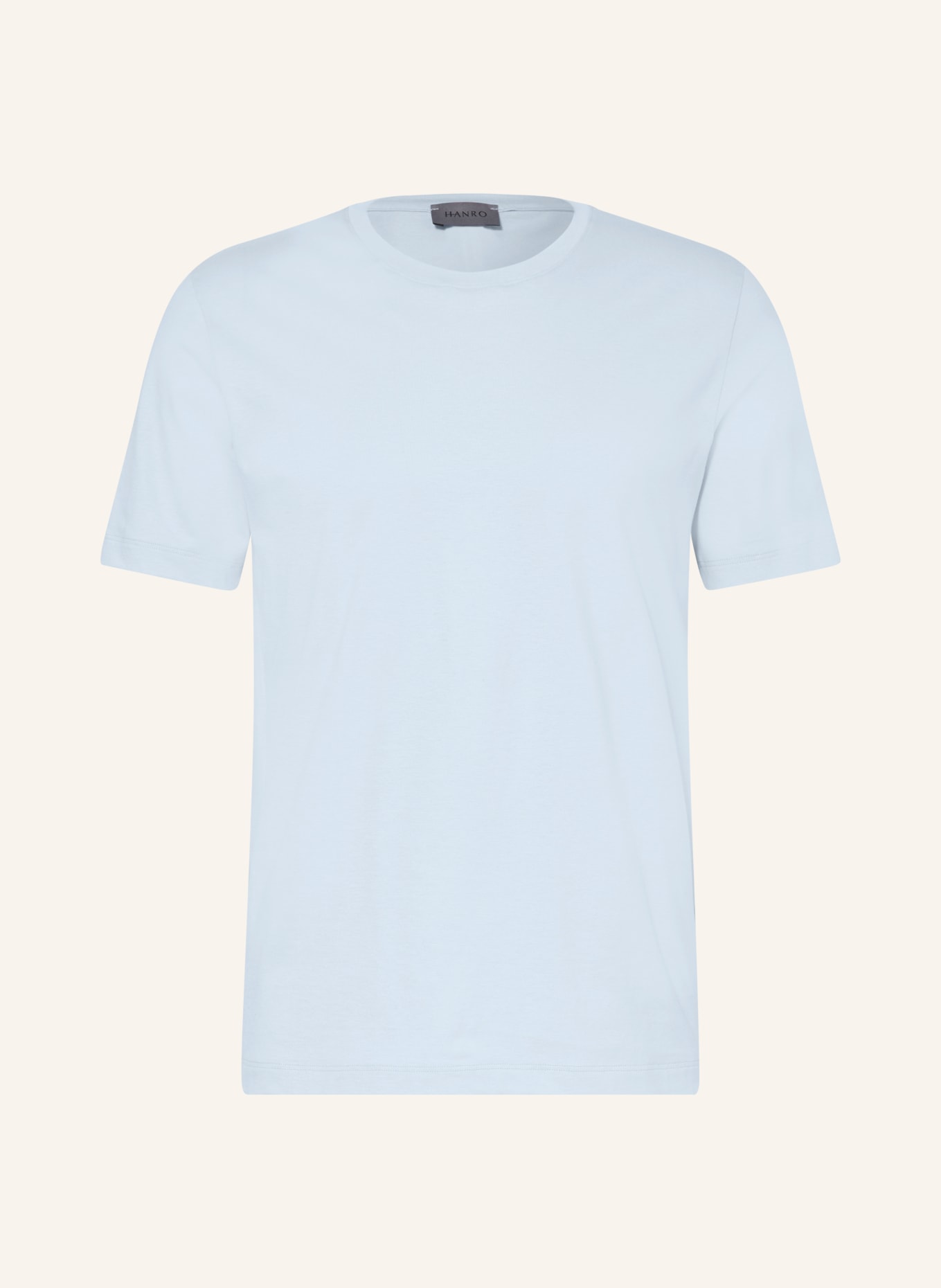 HANRO Schlafshirt LIVING: HELLBLAU