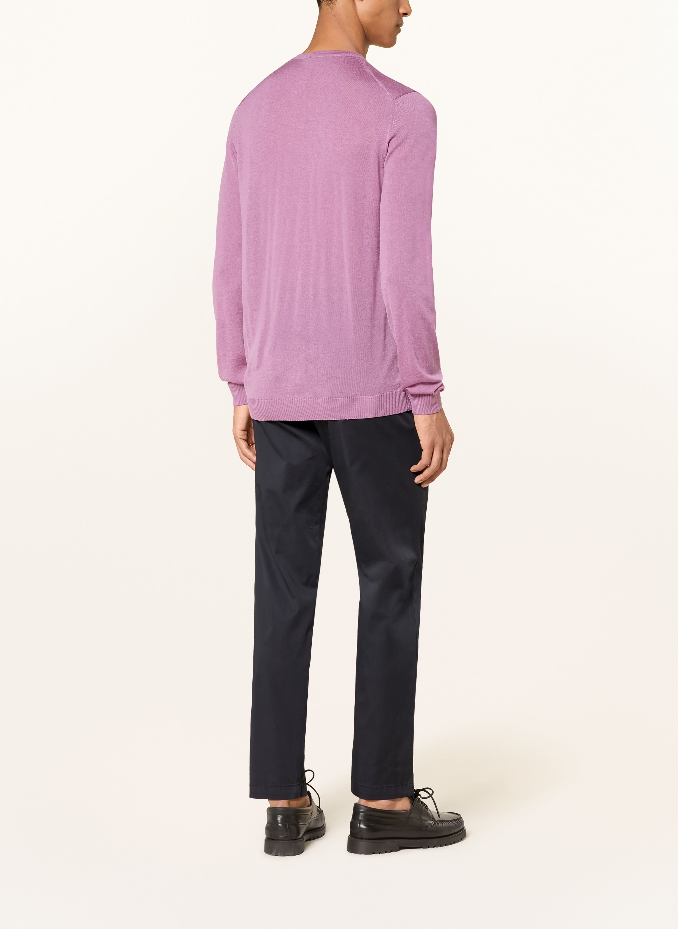 MAERZ MUENCHEN Pullover aus Merinowolle: LILA