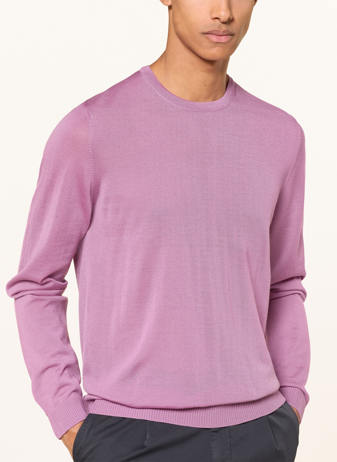 MAERZ MUENCHEN Pullover aus Merinowolle: LILA