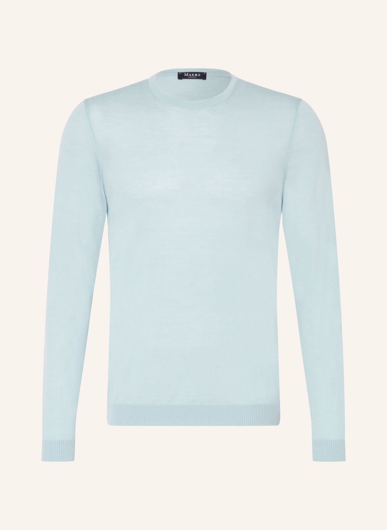 MAERZ MUENCHEN Pullover aus Merinowolle: TÜRKIS