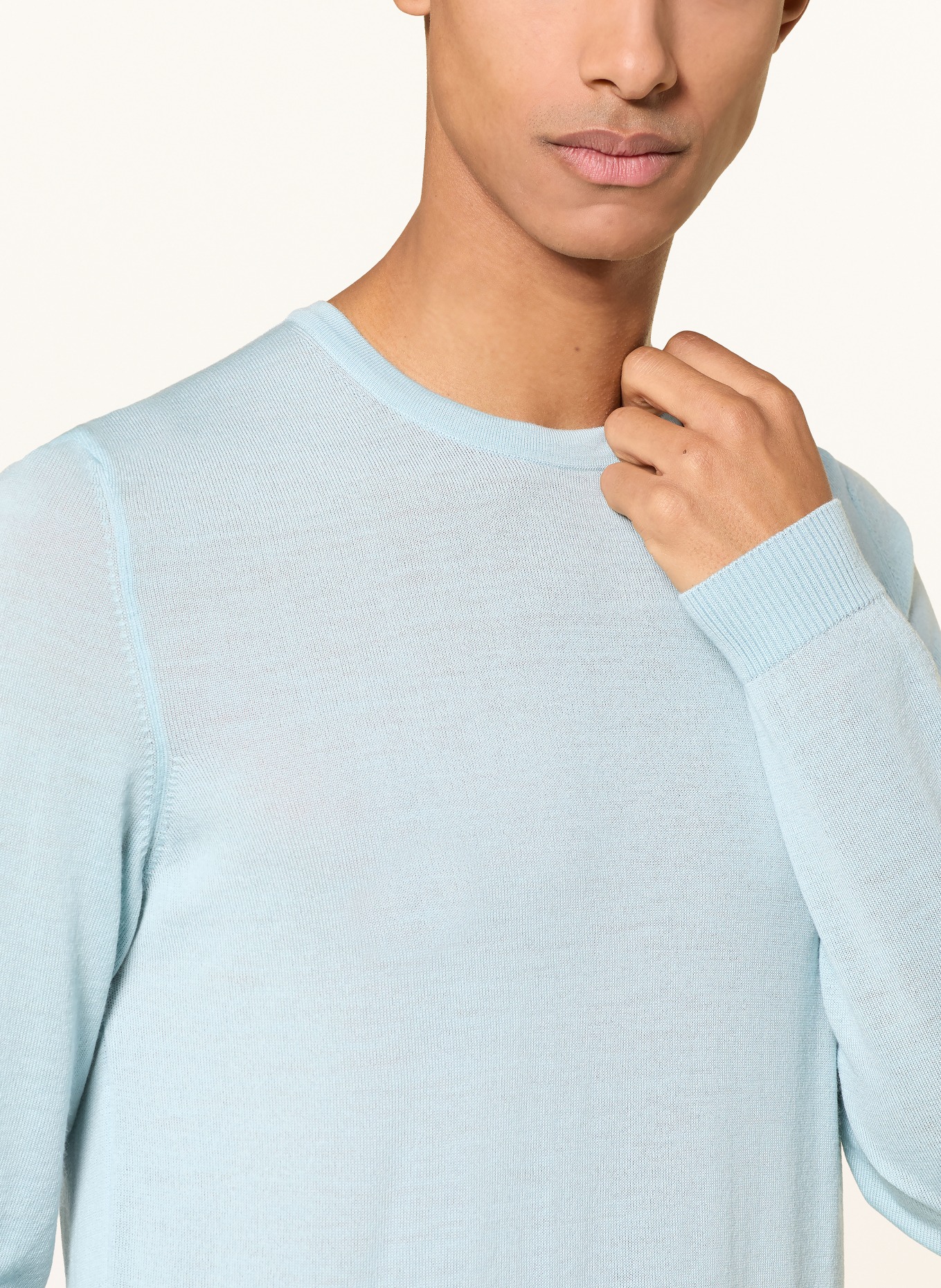 MAERZ MUENCHEN Pullover aus Merinowolle: TÜRKIS