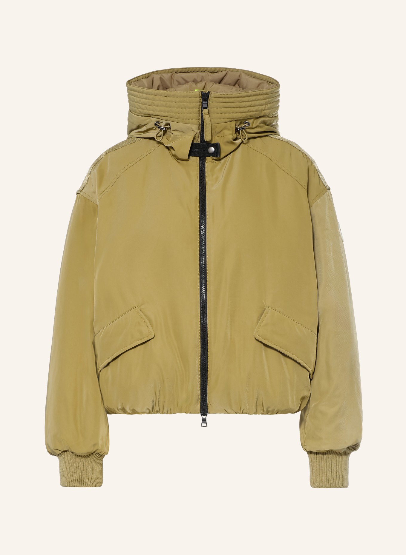 No.1 Como LECCE Quilted Jacket: OLIVE