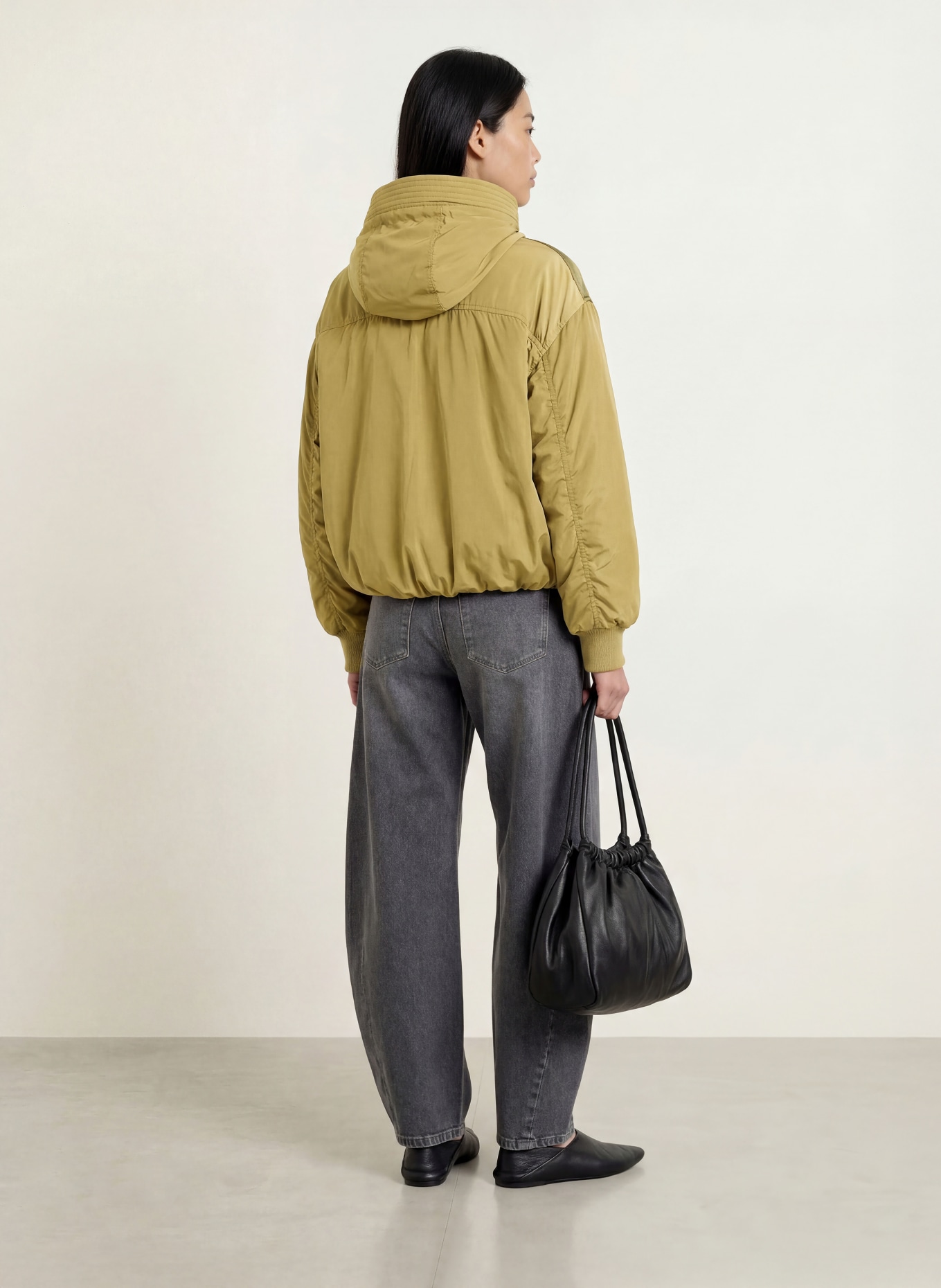 No.1 Como LECCE Quilted Jacket: OLIVE