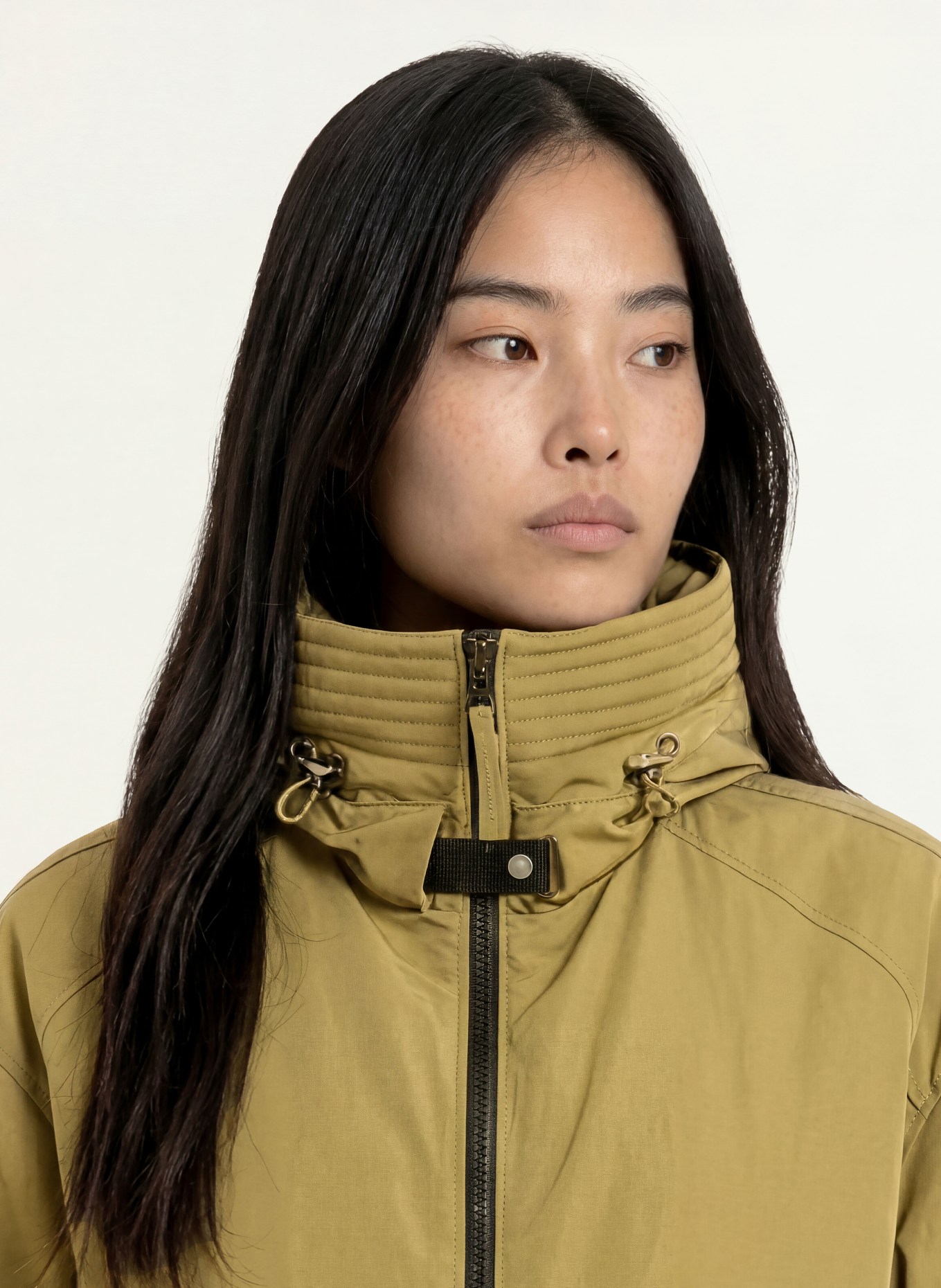 No.1 Como LECCE Quilted Jacket: OLIVE