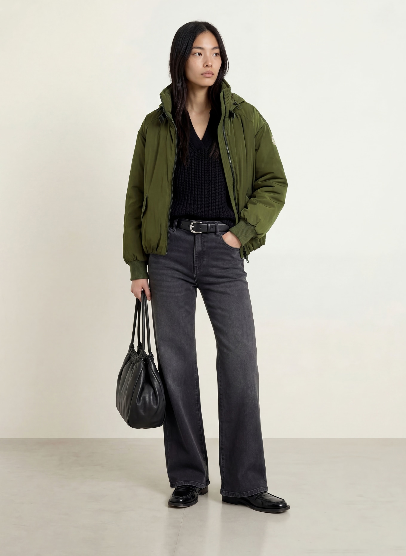 No.1 Como Steppjacke LECCE: DUNKELGRÜN