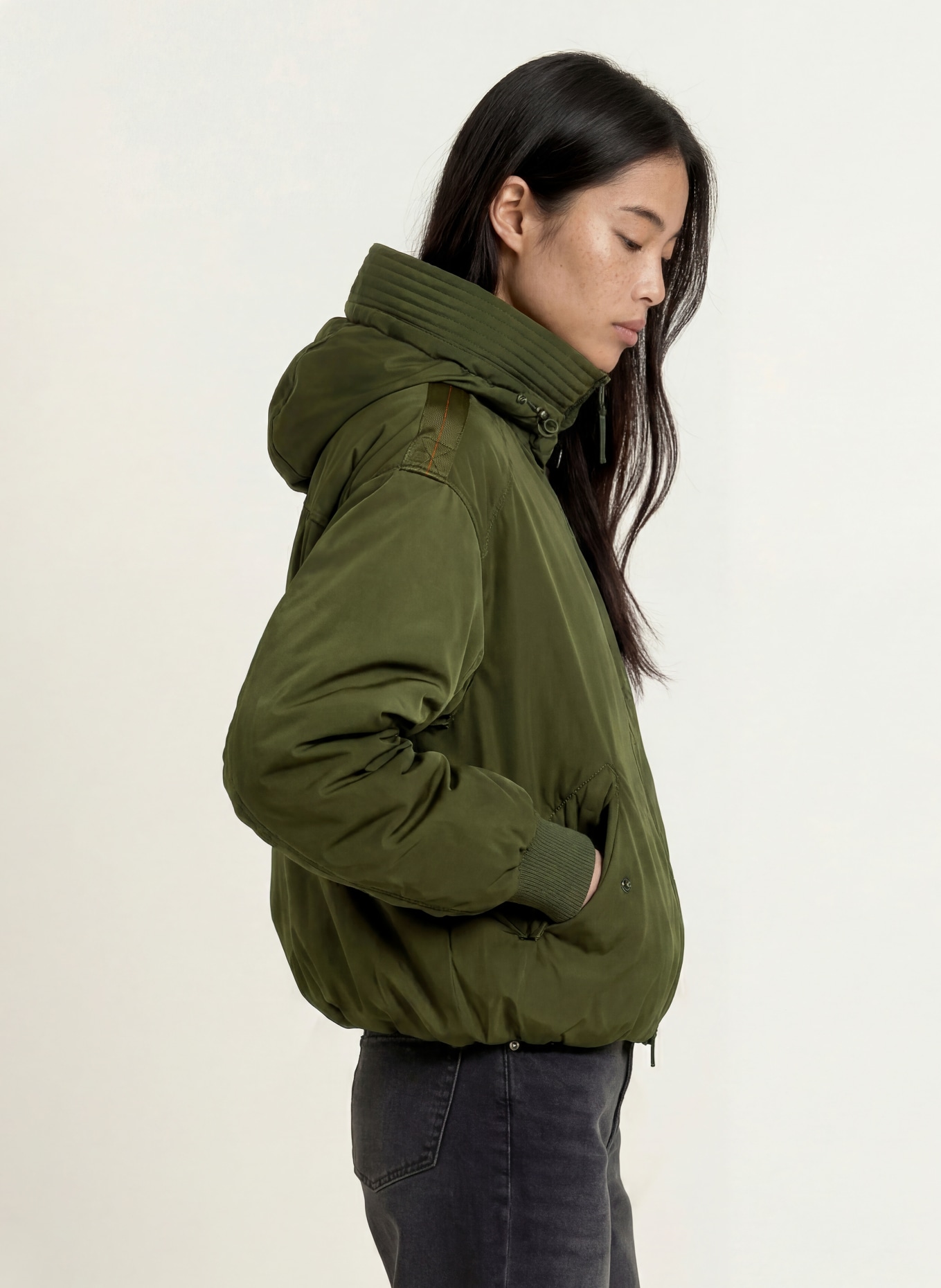 No.1 Como Steppjacke LECCE: DUNKELGRÜN