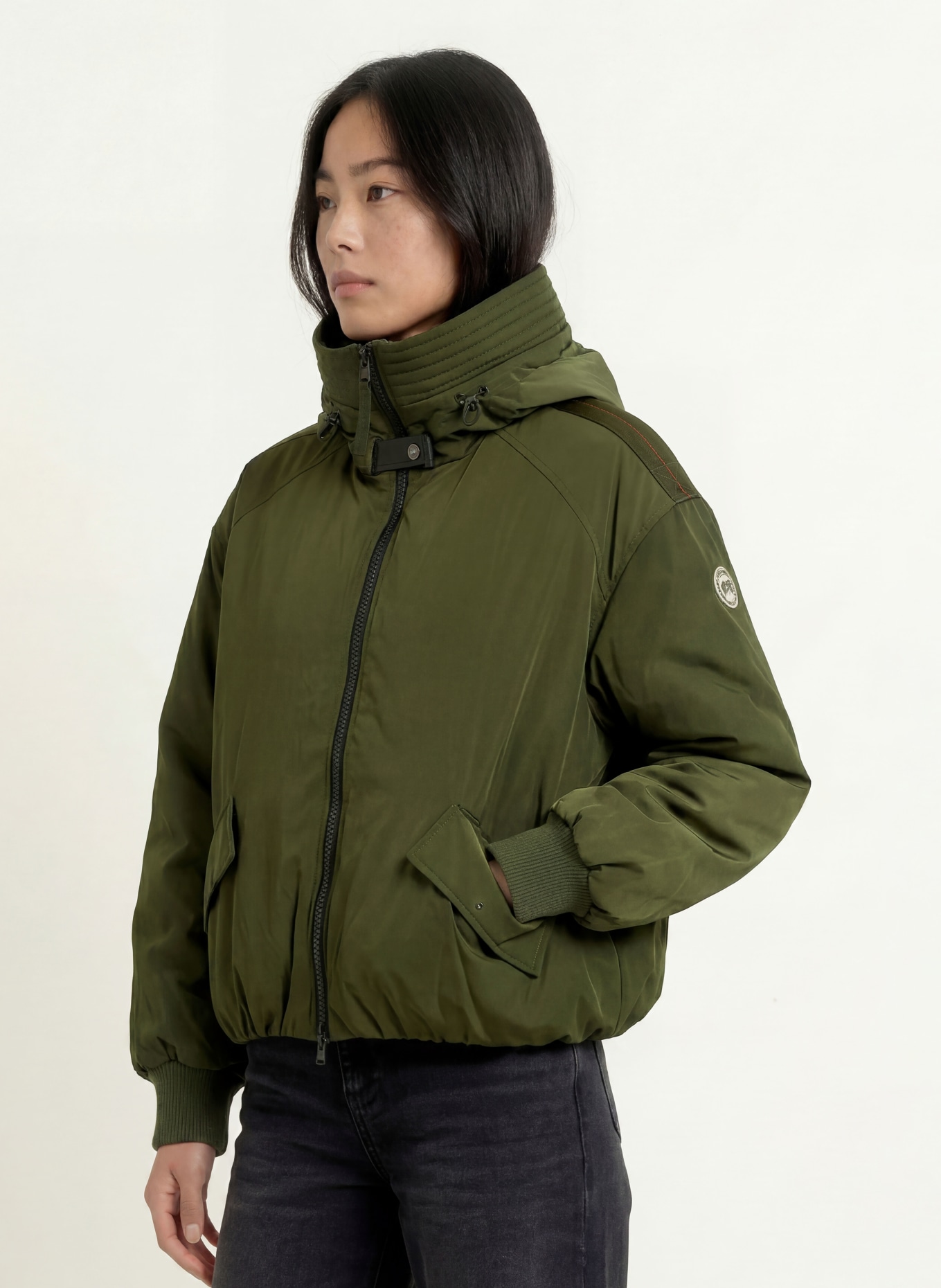 No.1 Como Steppjacke LECCE: DUNKELGRÜN
