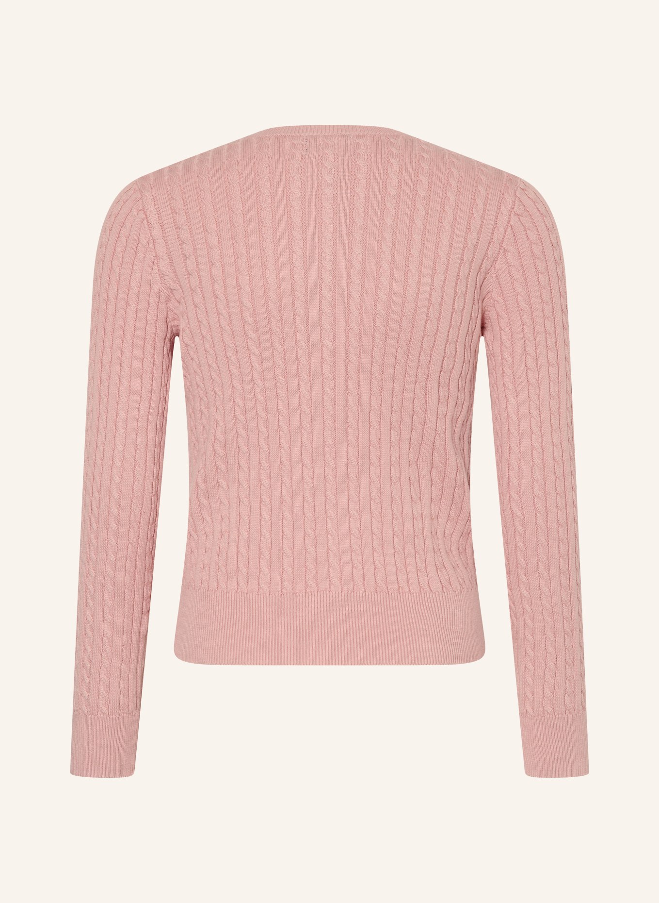 POLO RALPH LAUREN Pletený kabátek: RŮŽOVÁ