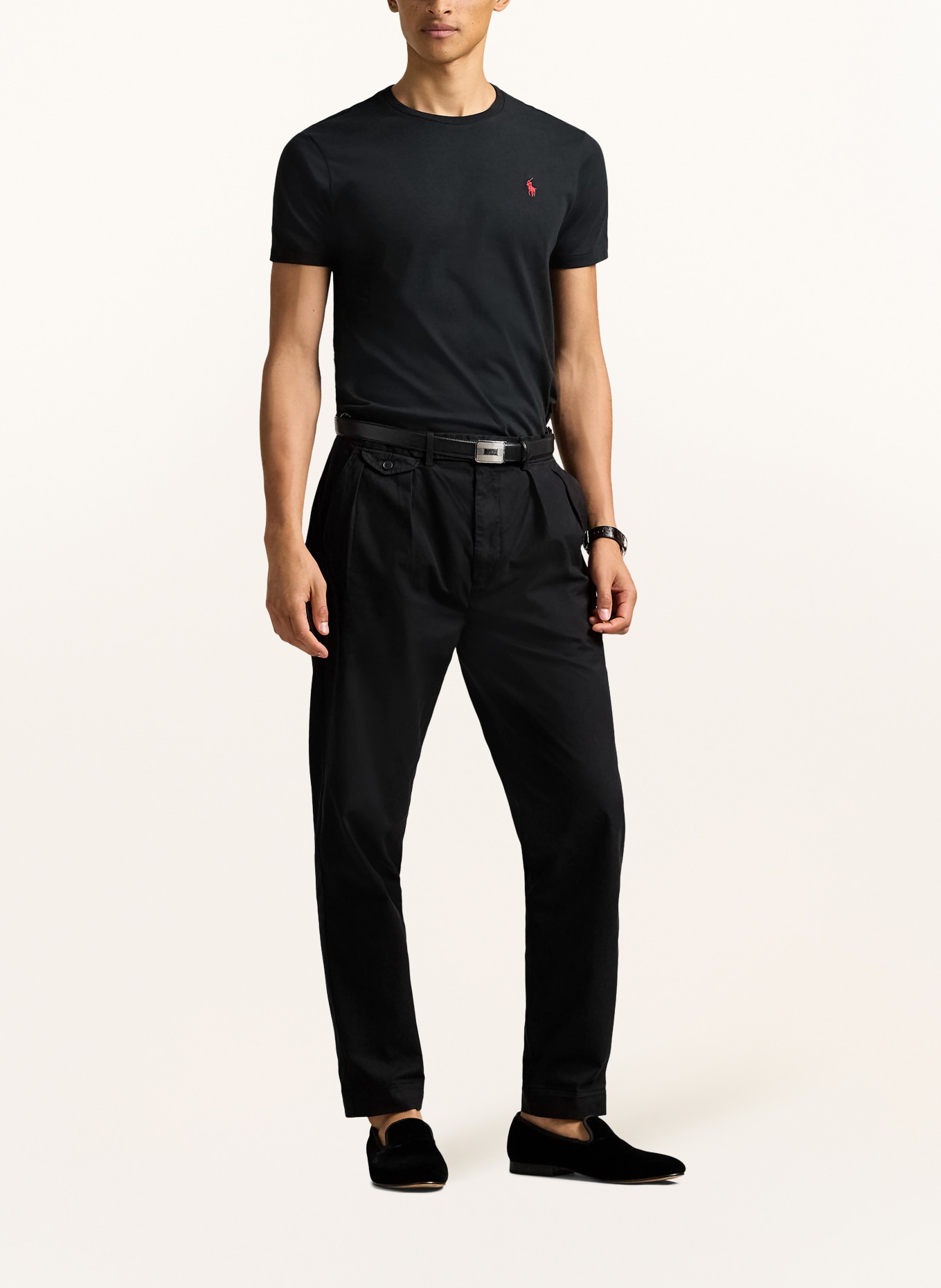 POLO RALPH LAUREN T-shirt: BLACK