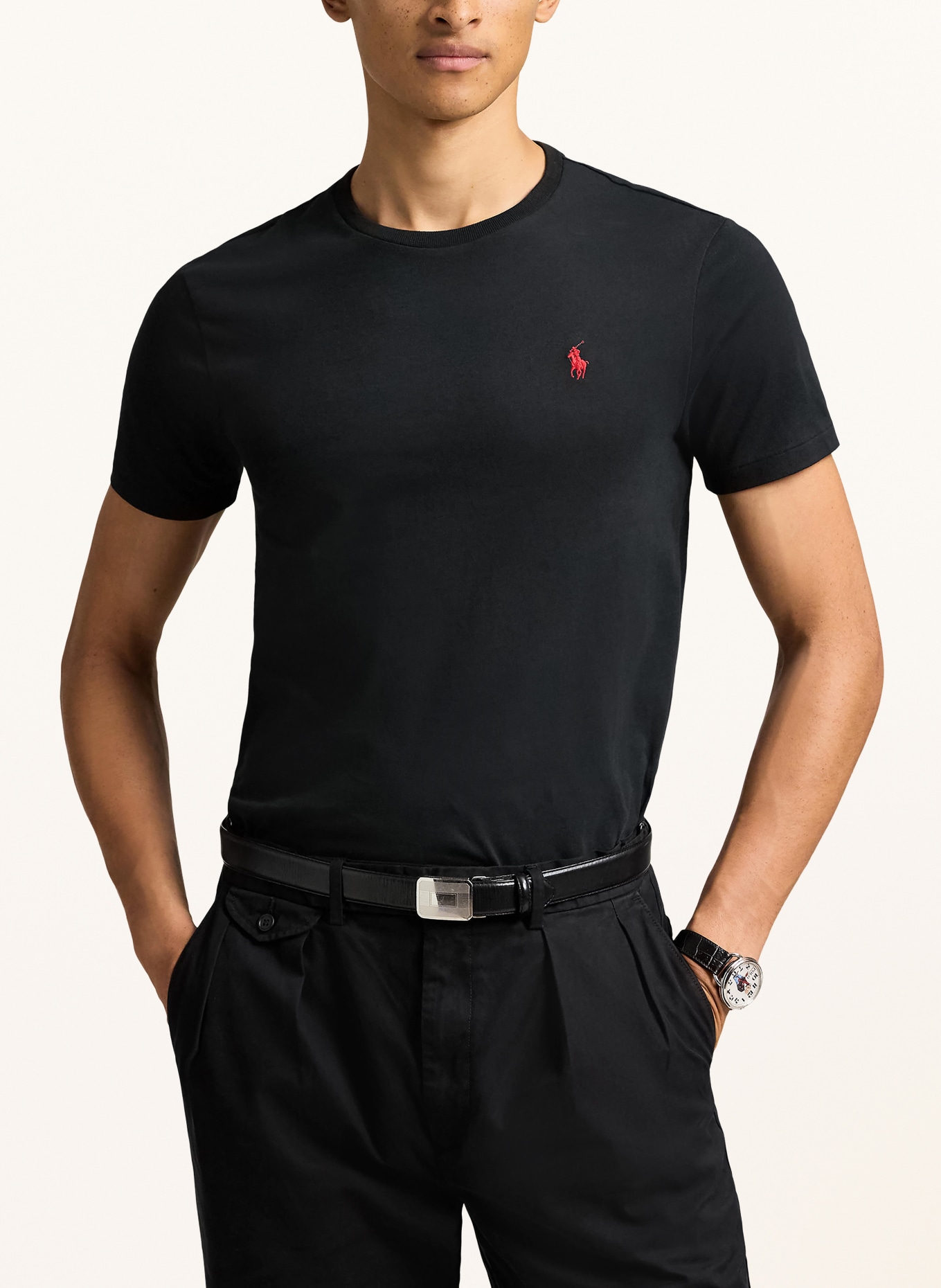 POLO RALPH LAUREN T-shirt: BLACK