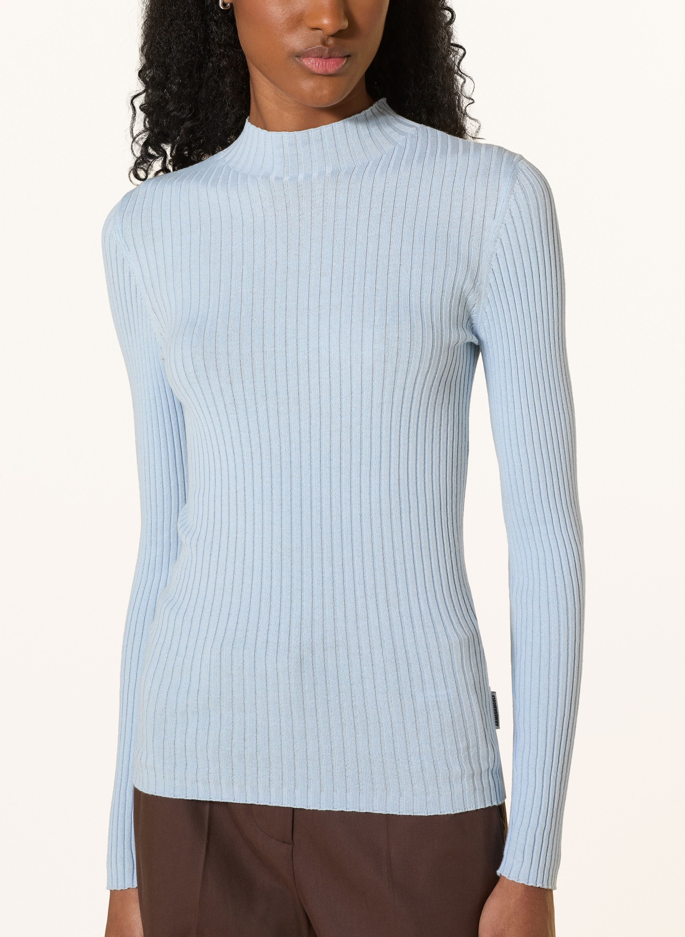 ARMEDANGELS Sweater ALAANI: LIGHT BLUE