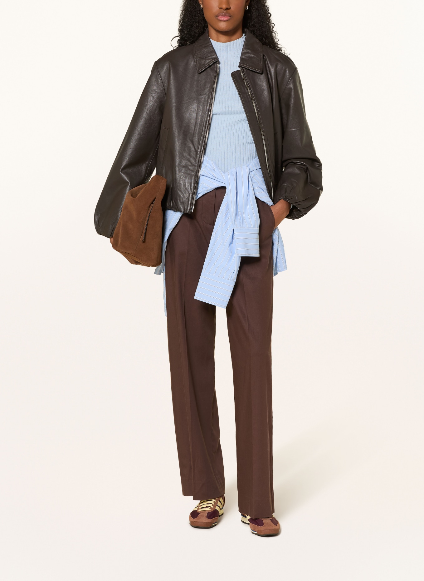ARMEDANGELS Sweater ALAANI: LIGHT BLUE