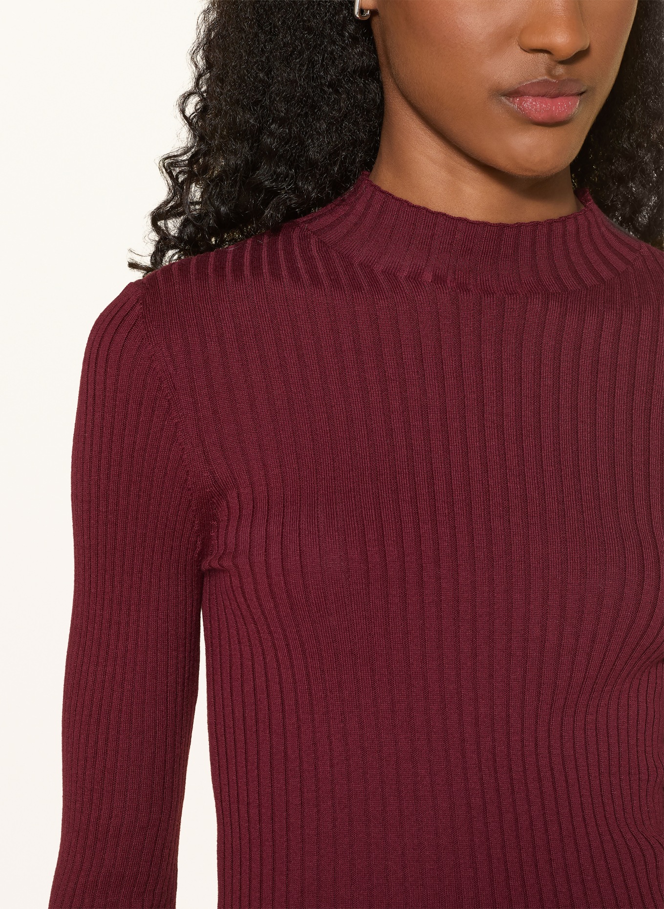 ARMEDANGELS Sweater ALAANI: DARK RED