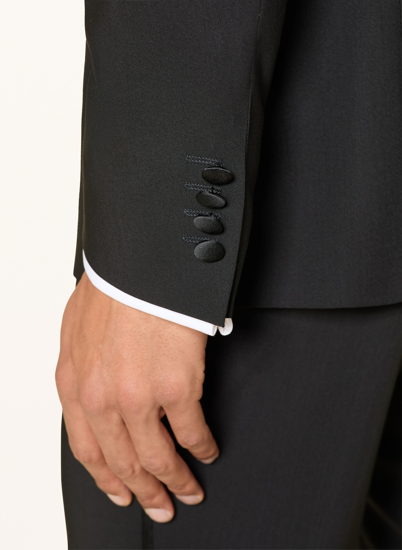 DRESSLER Smokingjasje Regular Fit: ZWART