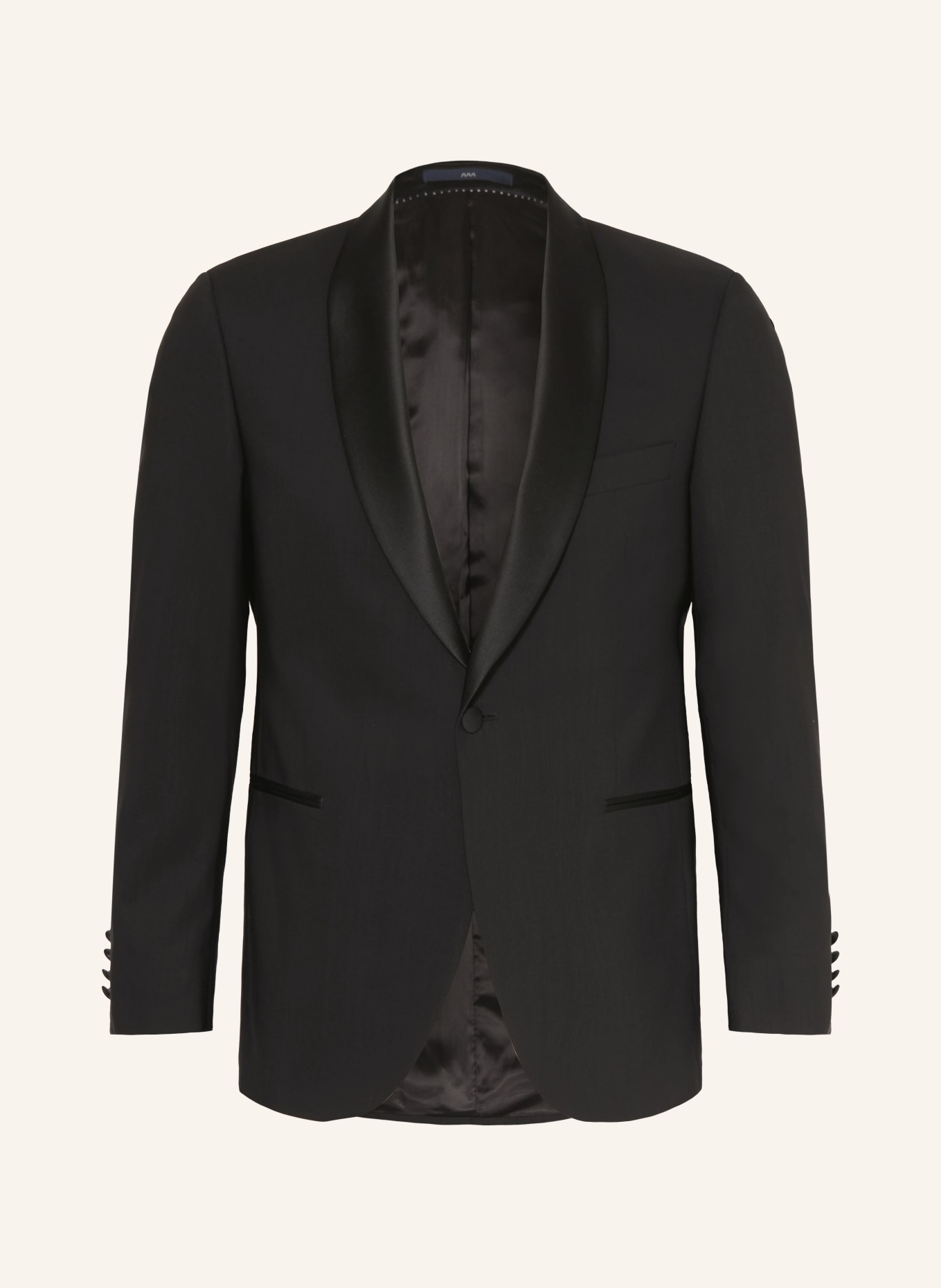 DRESSLER Smokingjasje Shaped Fit: ZWART