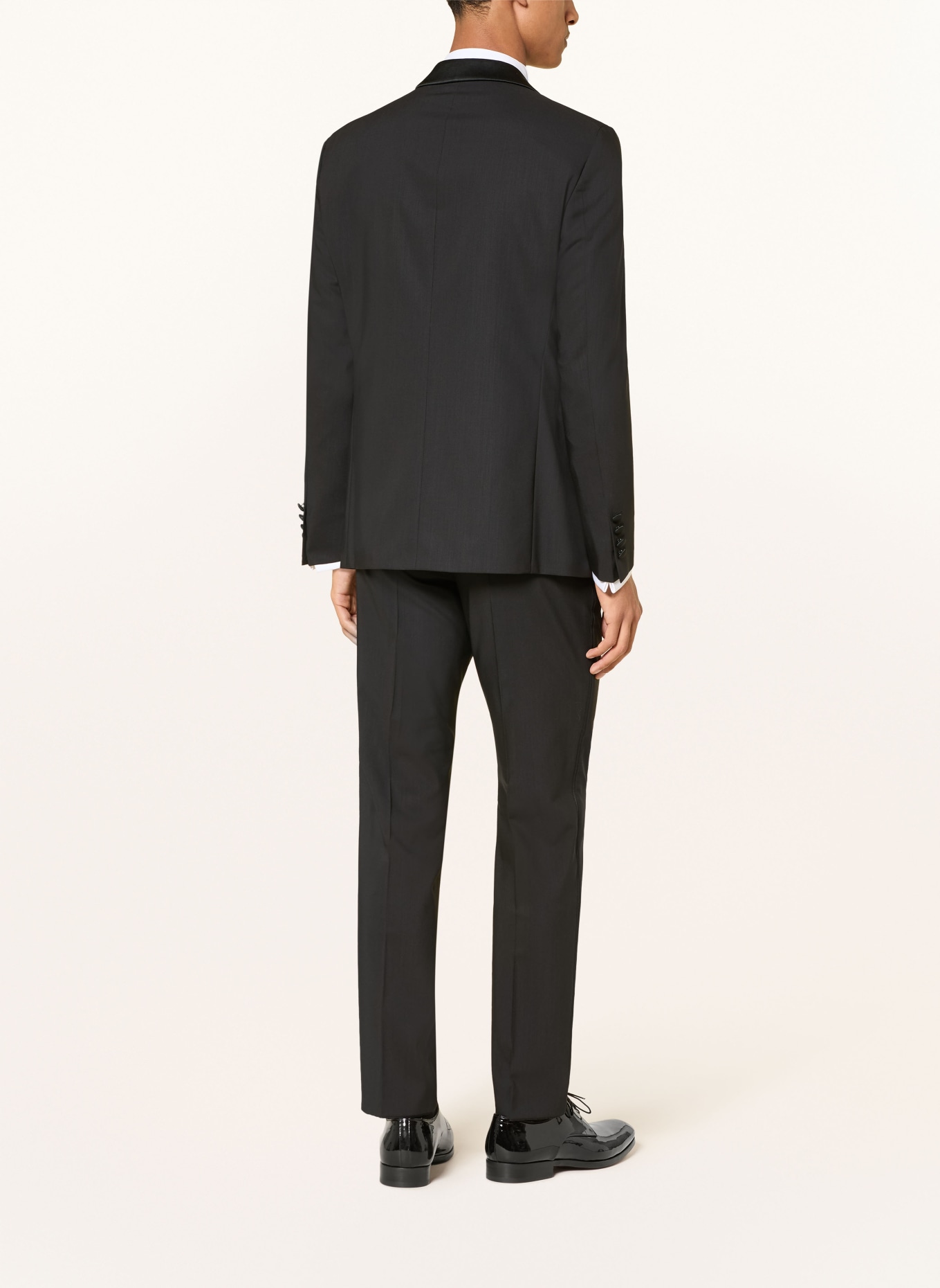 DRESSLER Smokingjasje Shaped Fit: ZWART