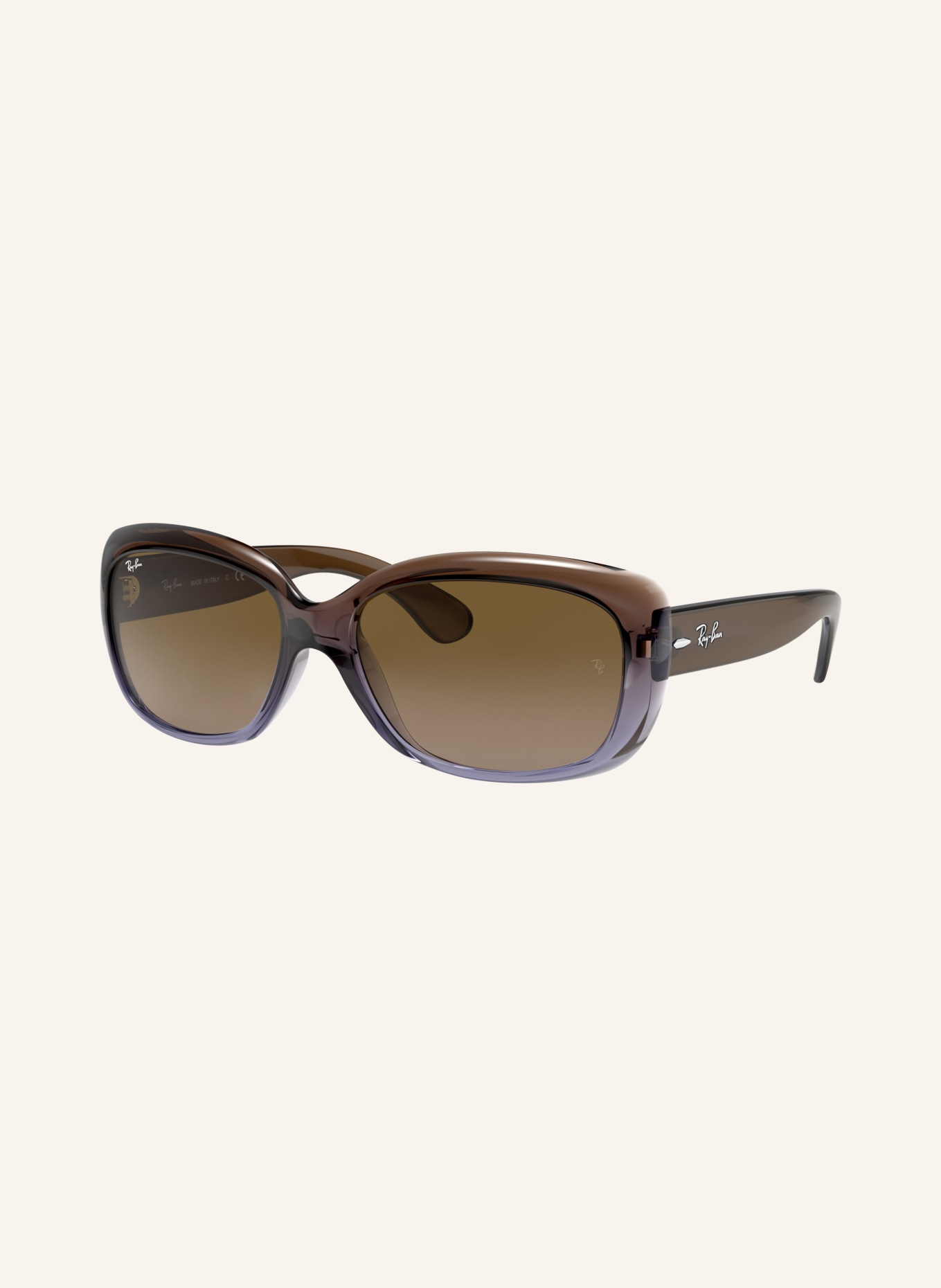 Ray-Ban Sonnenbrille RB4101 JACKIE OHH: BRAUN/ HELLBRAUN VERLAUF