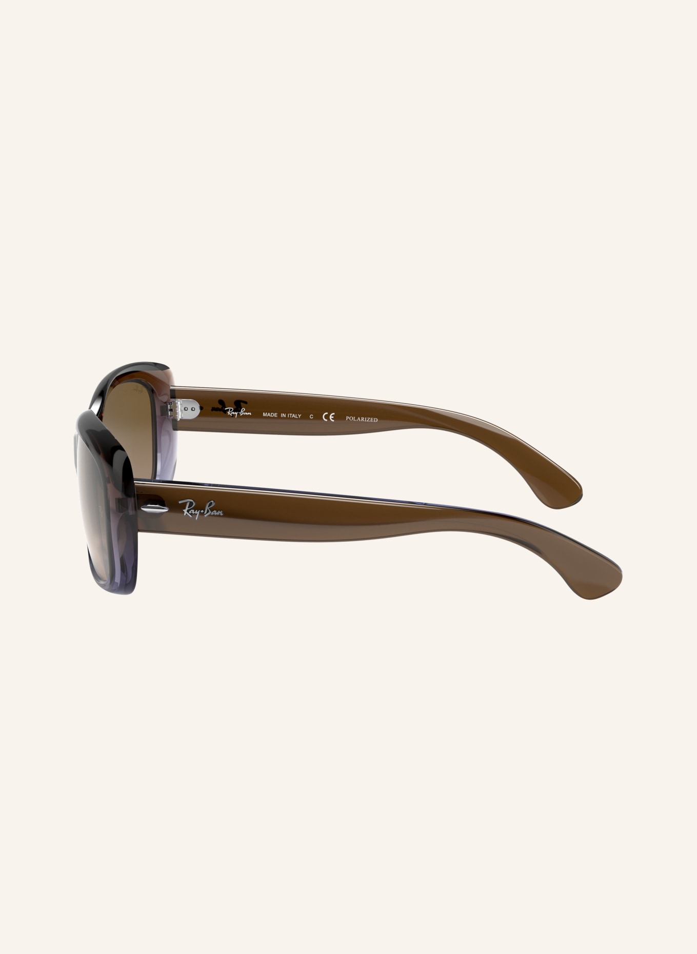 Ray-Ban Sonnenbrille RB4101 JACKIE OHH: BRAUN/ HELLBRAUN VERLAUF