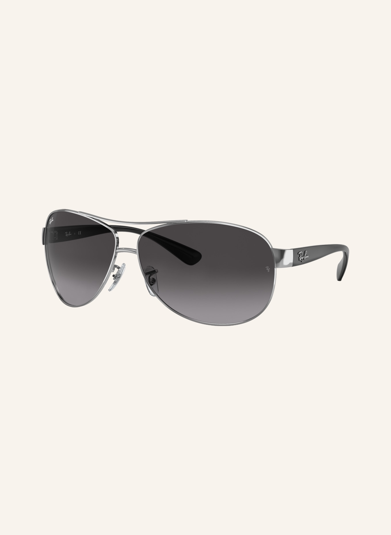 Ray-Ban Sunglasses RB3386: SILVER/GRAY GRADIENT