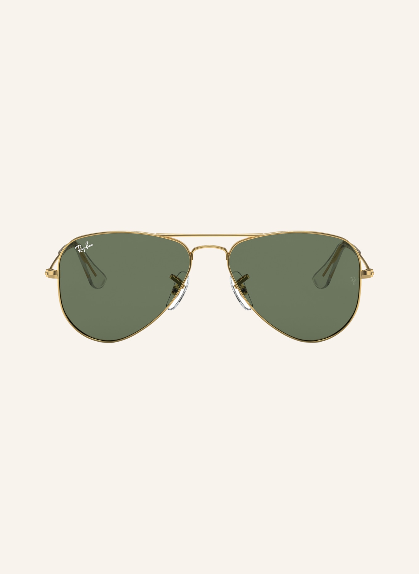 Ray-Ban RJ9506S Sunglasses: GOLD/ DARK GREEN
