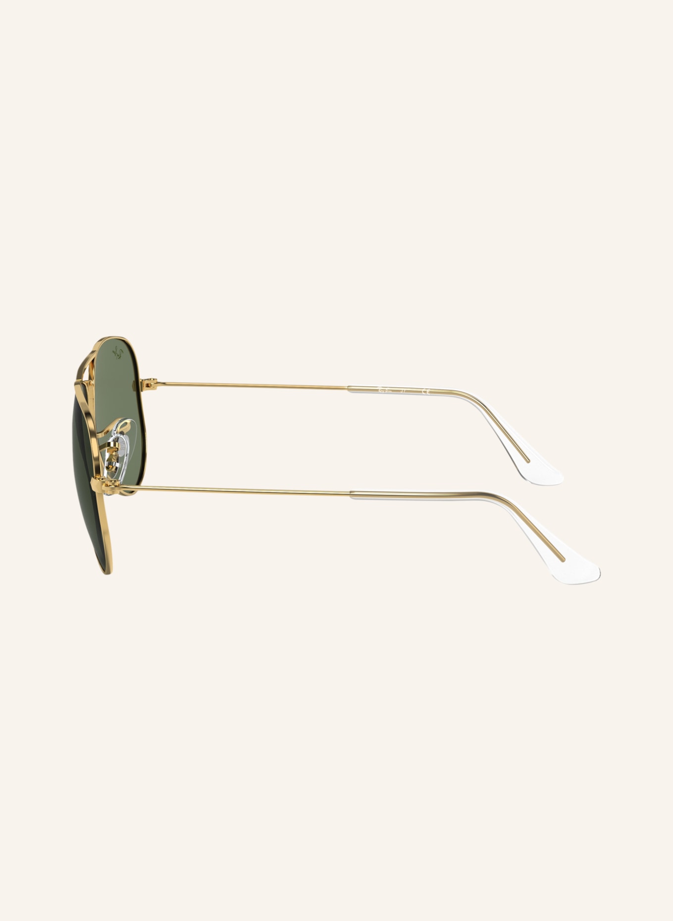 Ray-Ban RJ9506S Sunglasses: GOLD/ DARK GREEN
