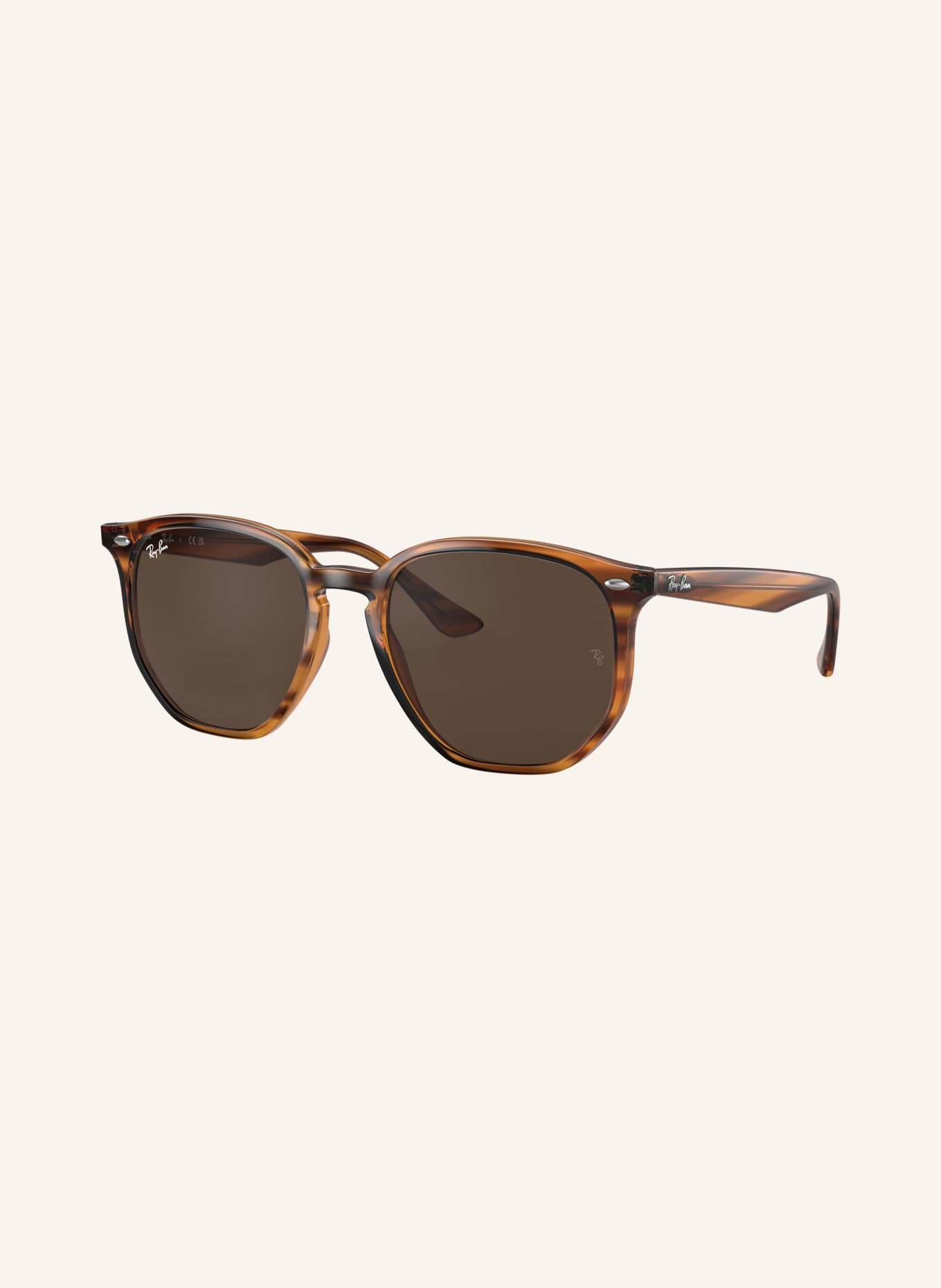Ray-Ban Sunglasses RB4306: HAVANA/ DARK BROWN