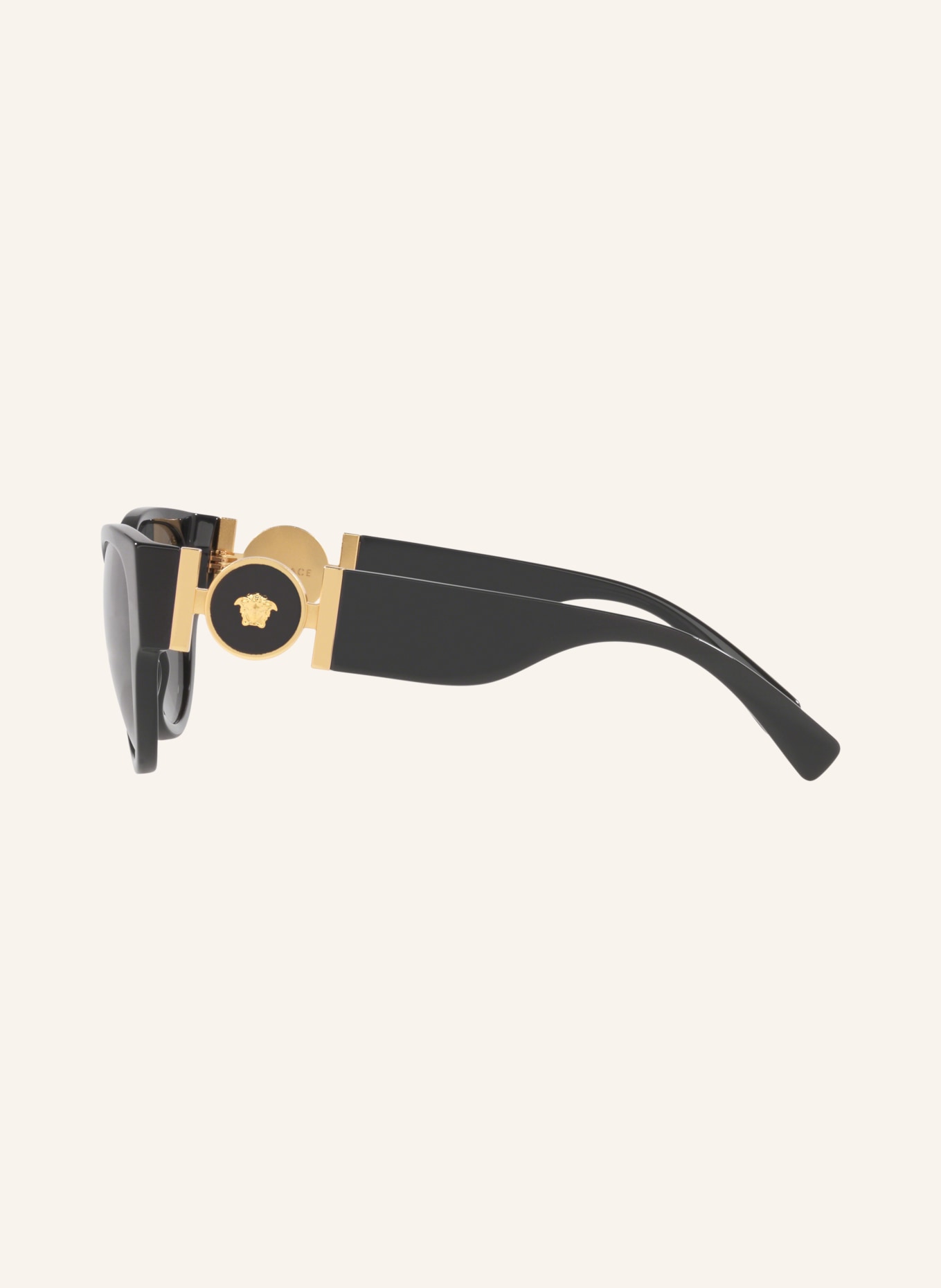 VERSACE Sunglasses VE4368: BLACK / DARK GREY