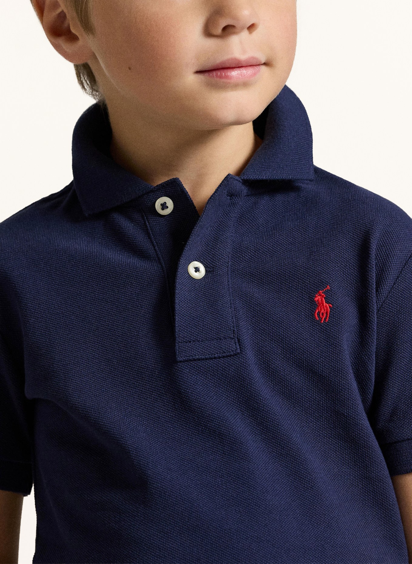 POLO RALPH LAUREN Polo piqué: 005 french navy