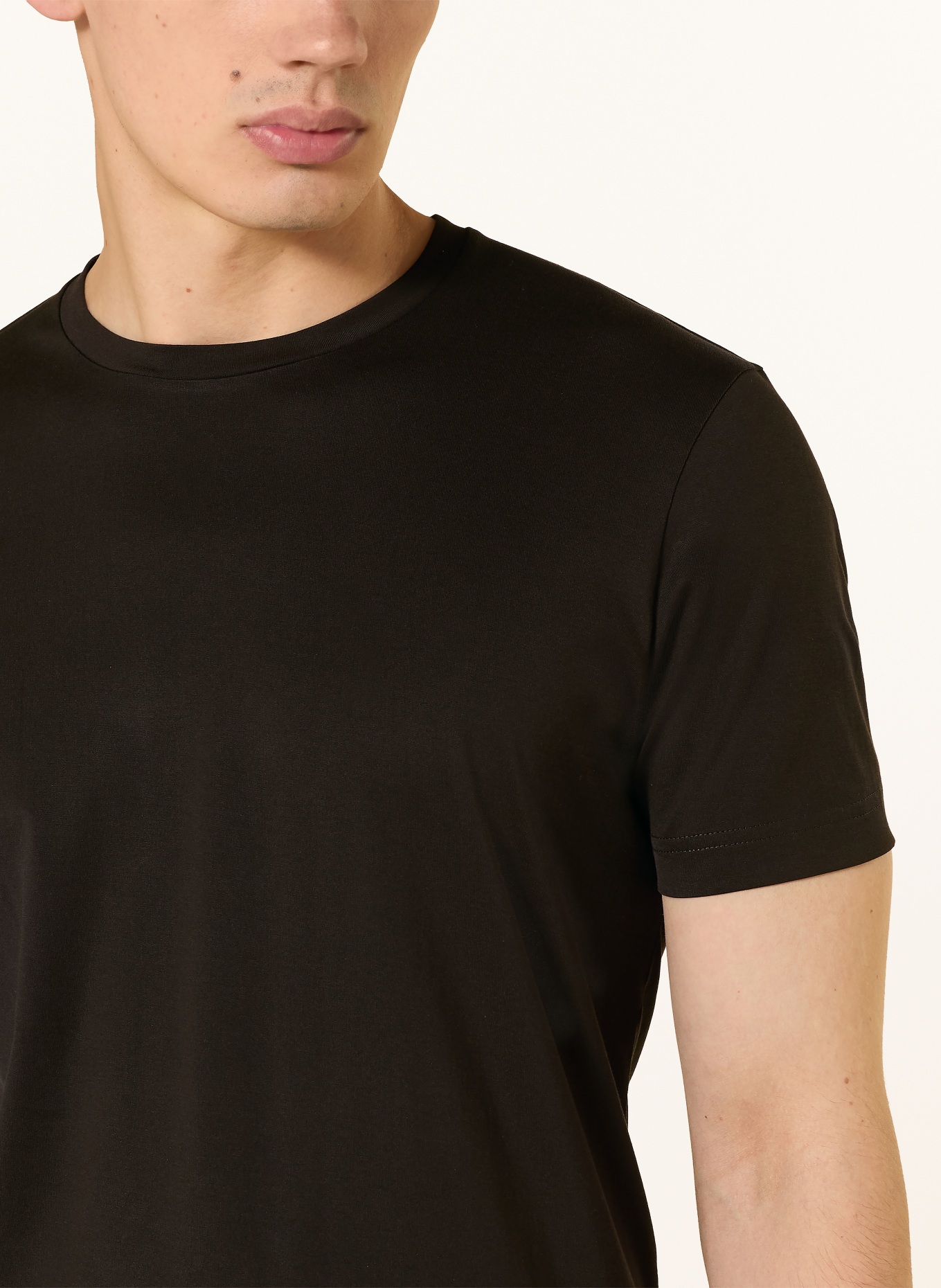 Stefan Brandt T-Shirt ENNO: DUNKELBRAUN