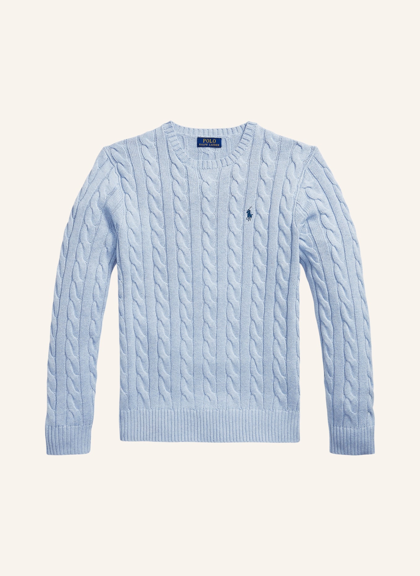 POLO RALPH LAUREN pull: BLEU CLAIR