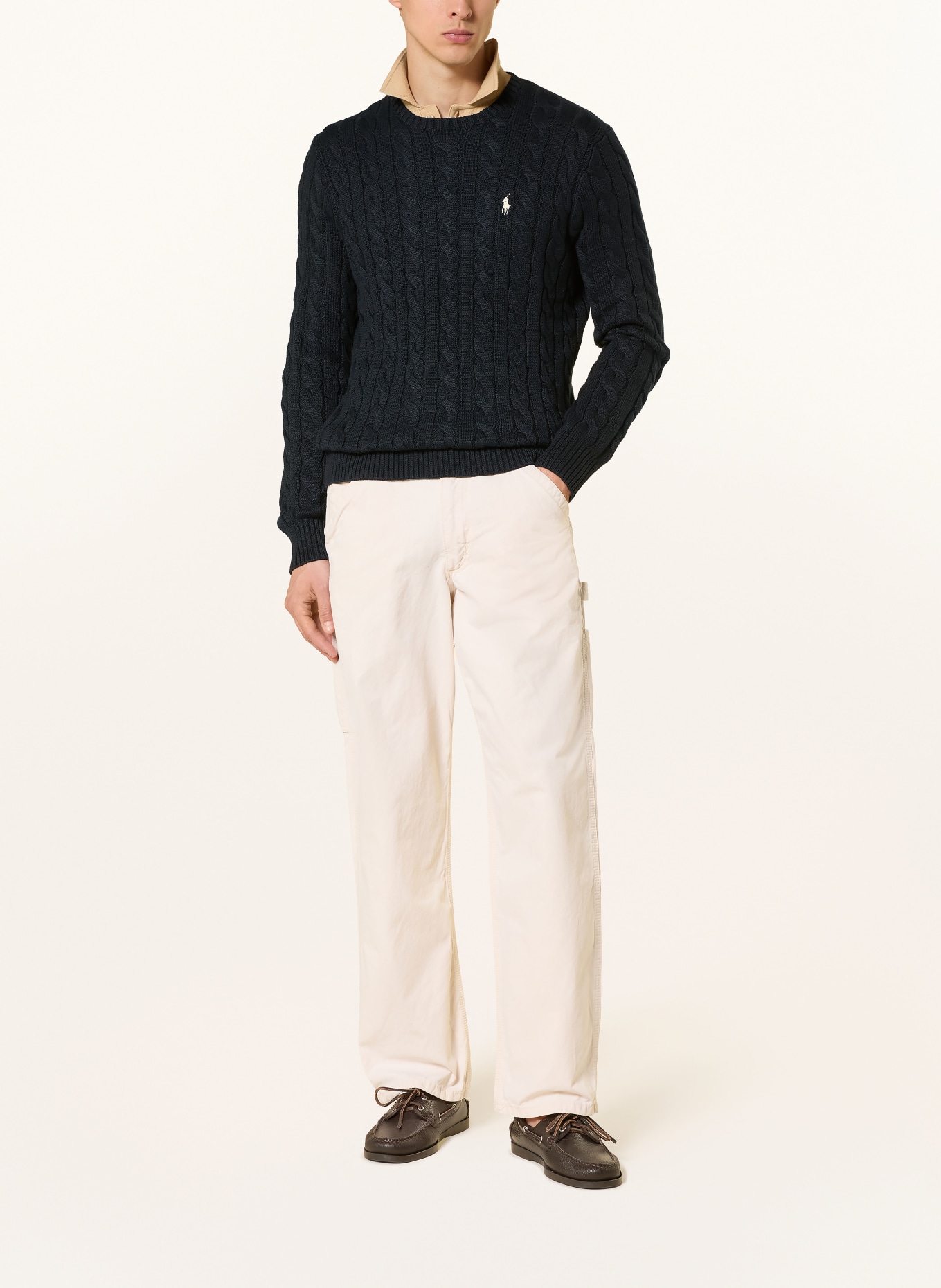 POLO RALPH LAUREN Pullover: DUNKELBLAU