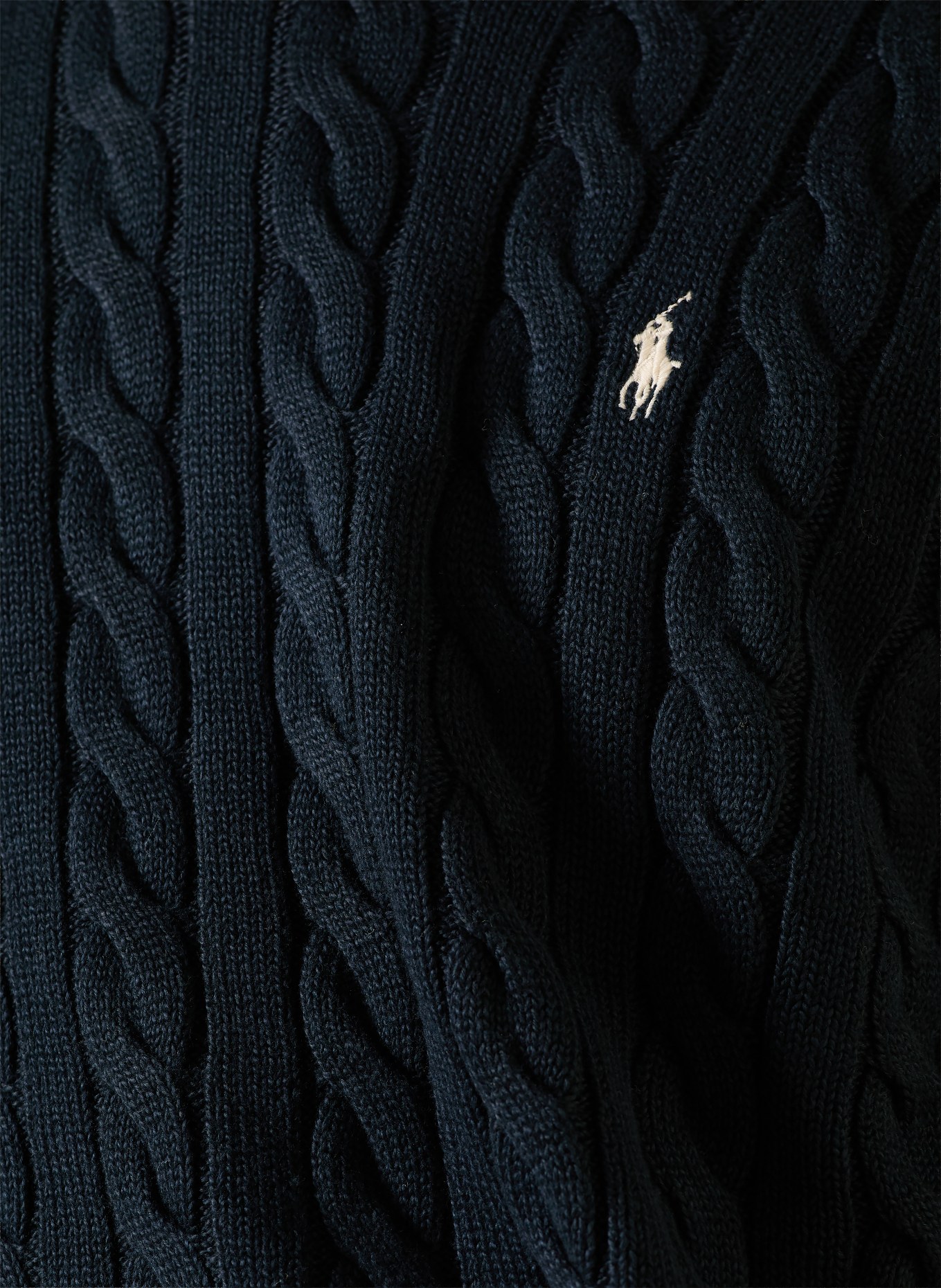 POLO RALPH LAUREN Pullover: DUNKELBLAU