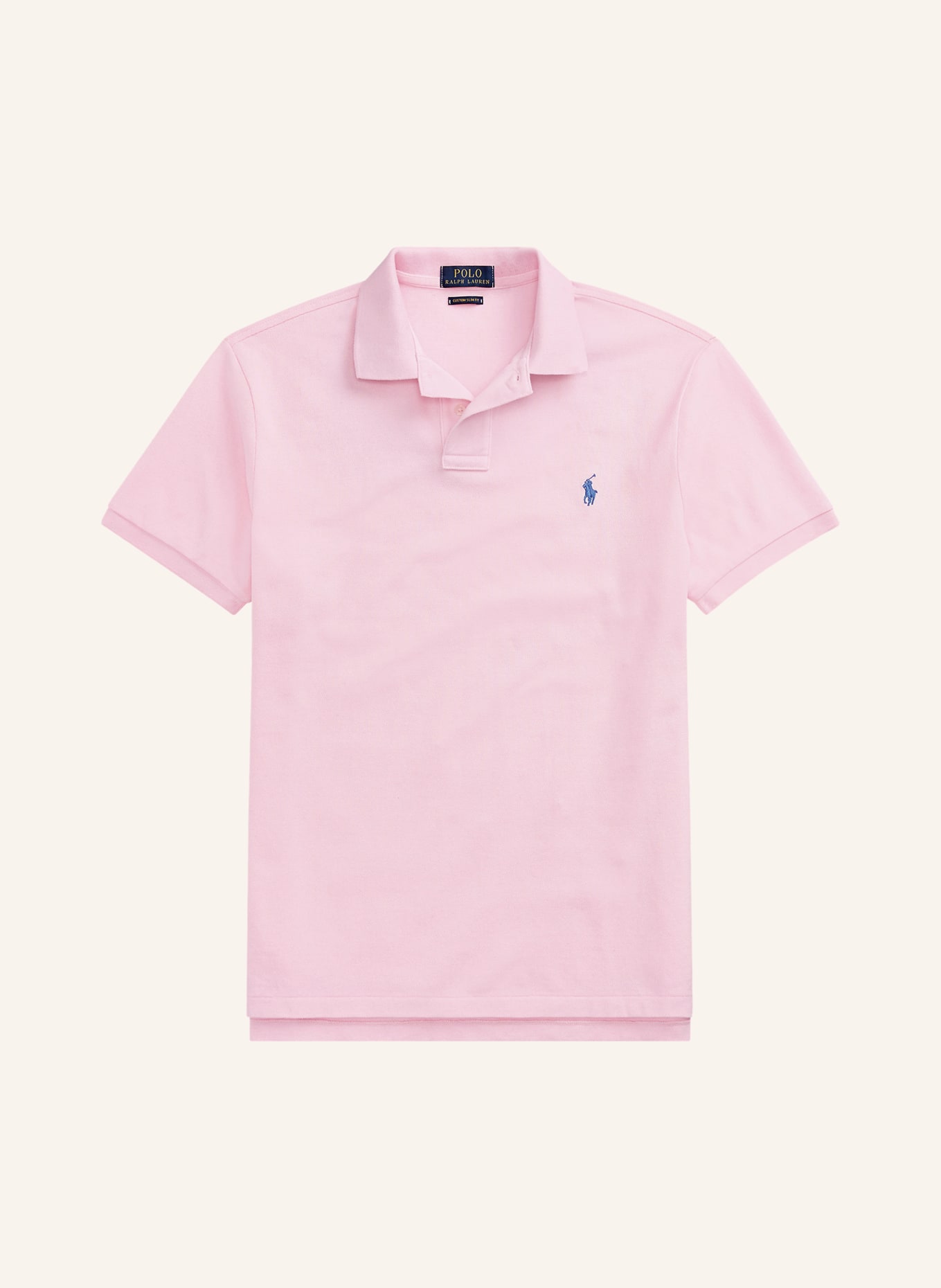 POLO RALPH LAUREN Piqué poloshirt slim fit: ROZE