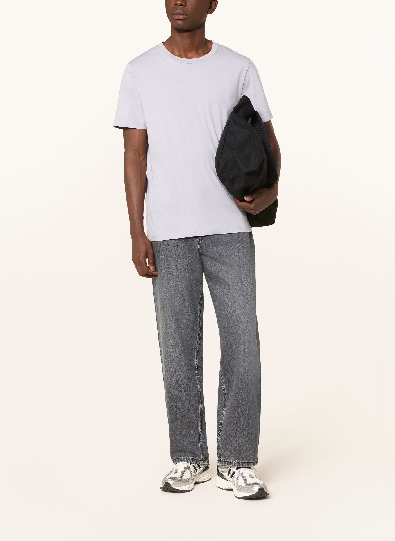 ARMEDANGELS T-shirt JAAMES: BLUE GRAY