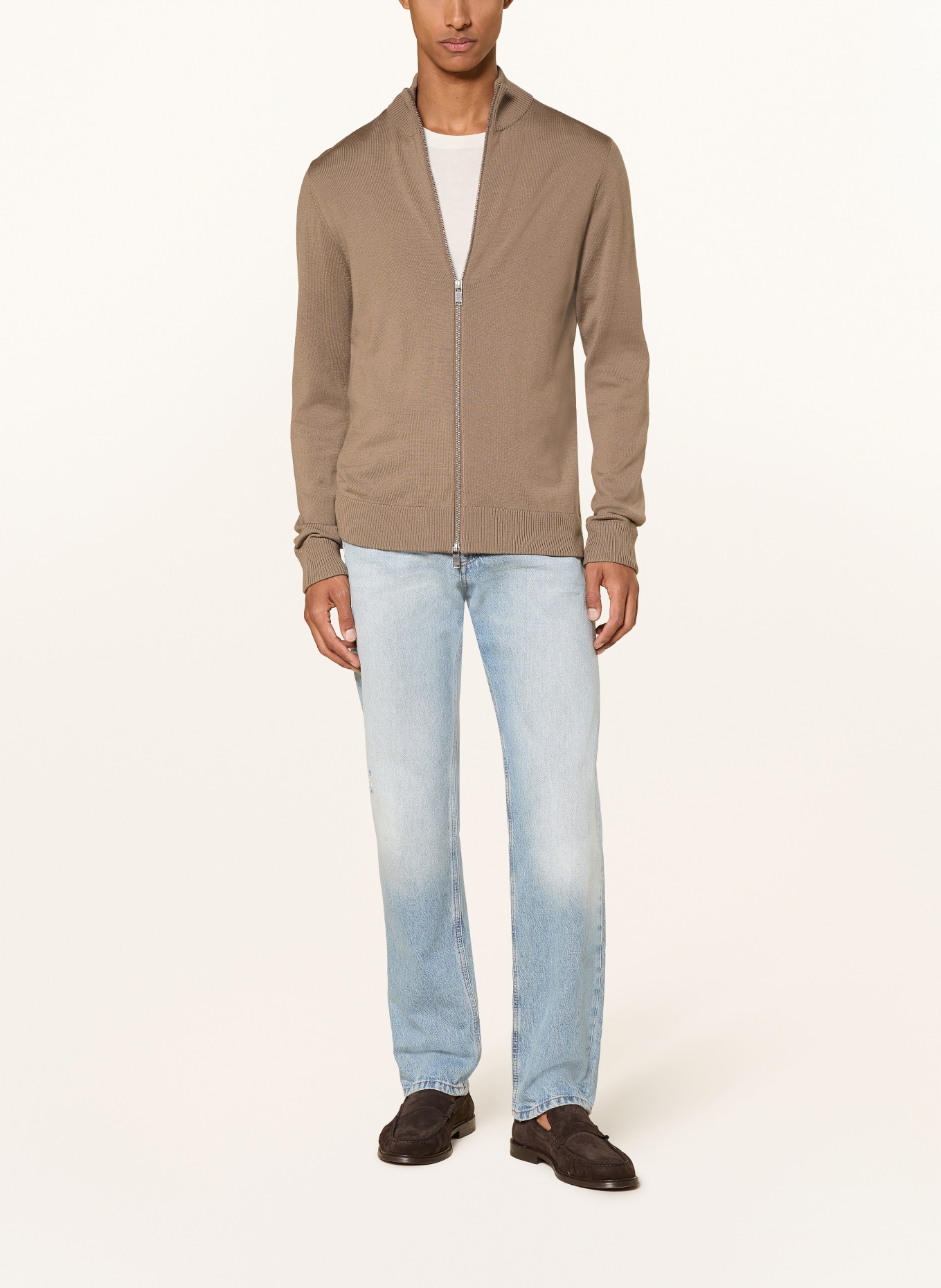 DRYKORN Cardigan ANTONIO: CHAMEAU