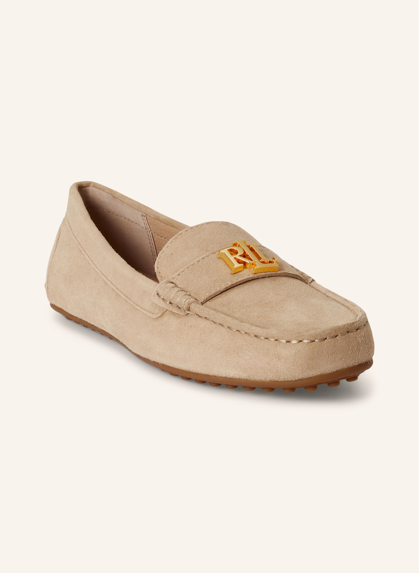LAUREN RALPH LAUREN Moccasins: LIGHT BROWN