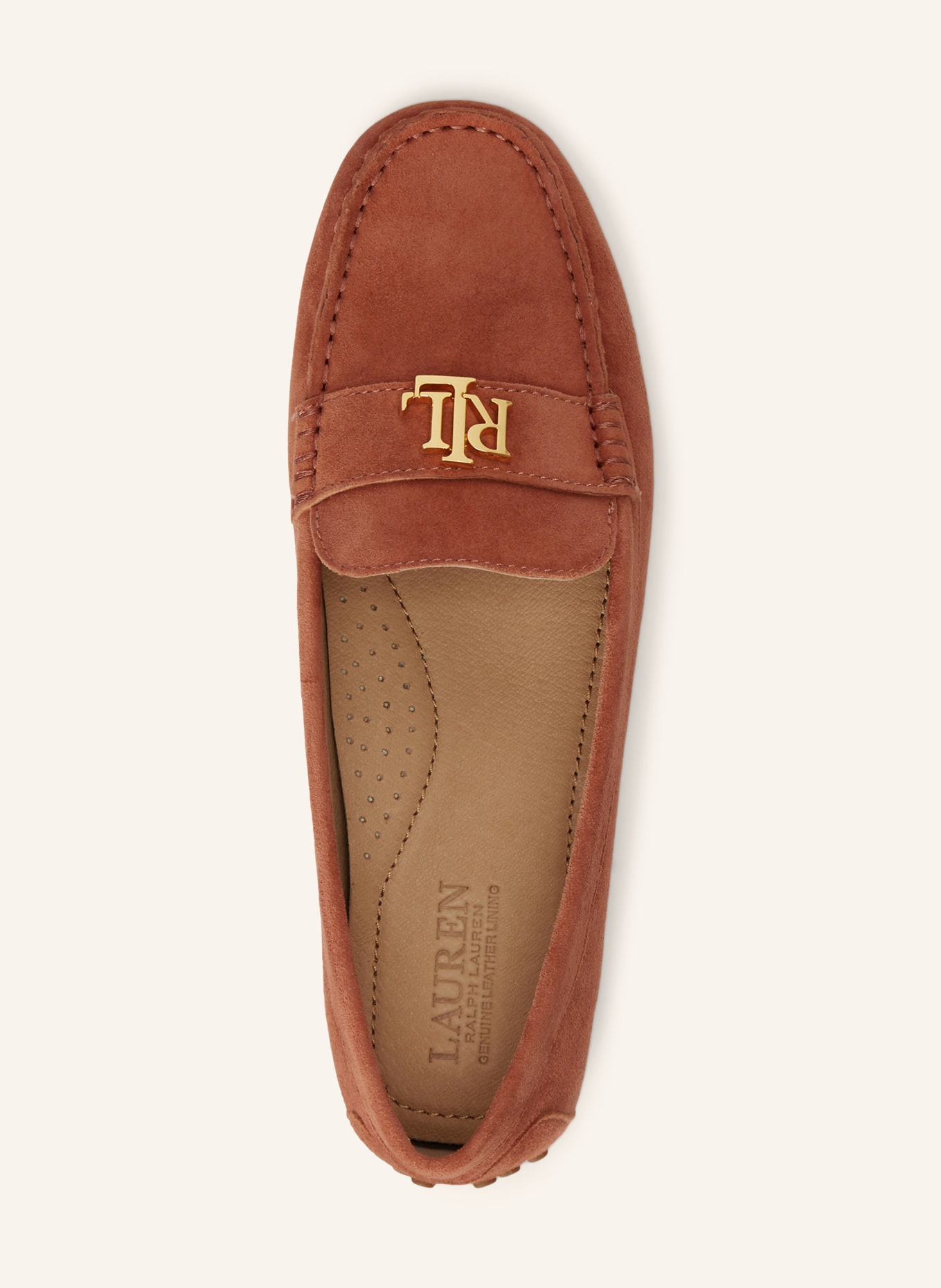 LAUREN RALPH LAUREN Mokassins: HELLROT