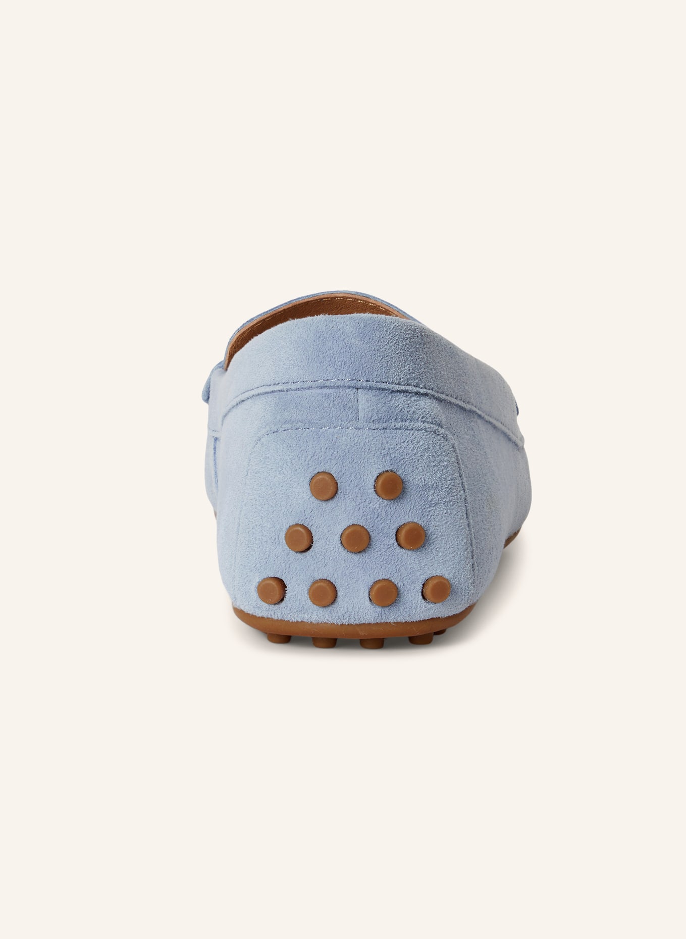 LAUREN RALPH LAUREN Mokassins: HELLBLAU / GOLD