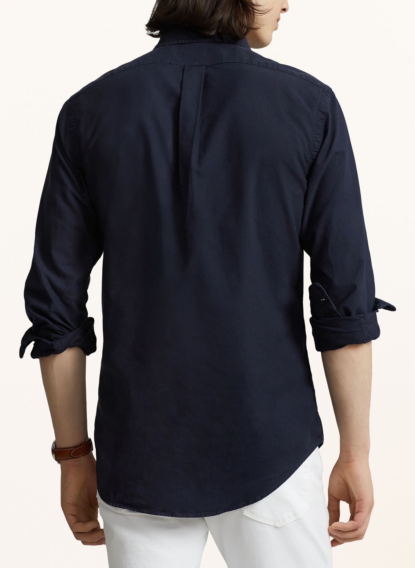 POLO RALPH LAUREN Shirt Custom Fit: DARK BLUE